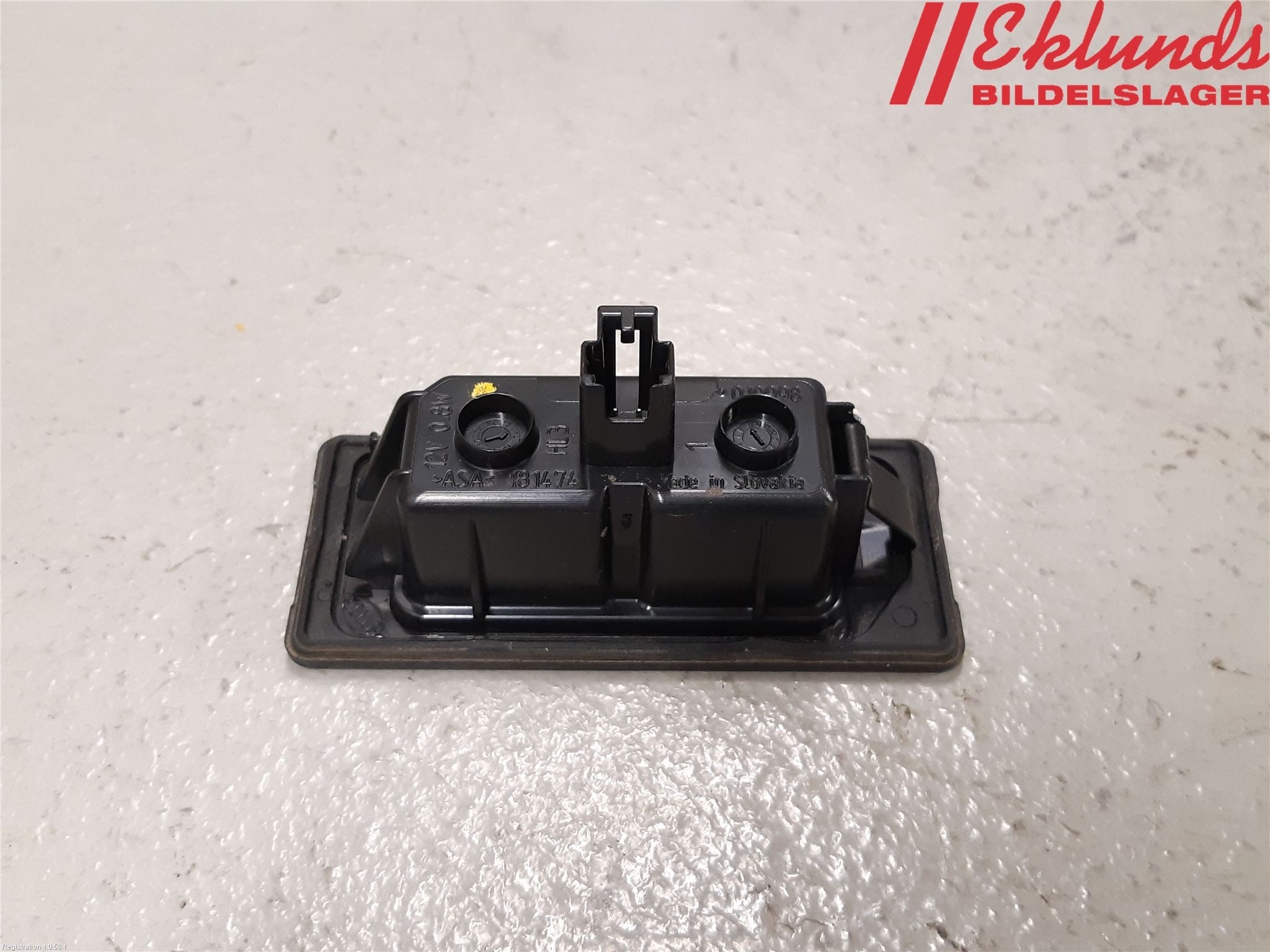 Audi A6/S6 4G 11-18 Skylt Belysning