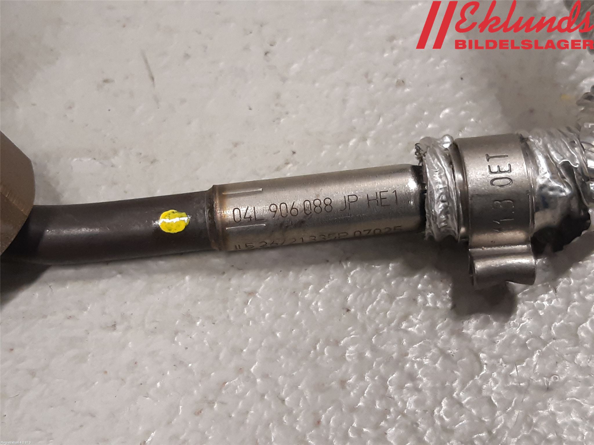 Volkswagen VW TRANSP/CARAVELLE (T6) 16-22 Givare Temp-Tryck Avgas