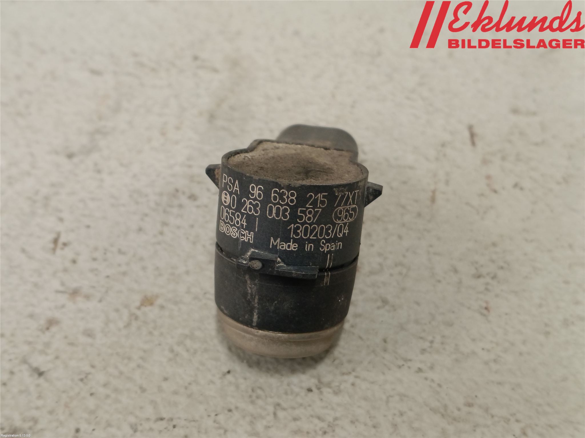 Peugeot PARTNER 08-15 Parkeringshjälp Backsensor