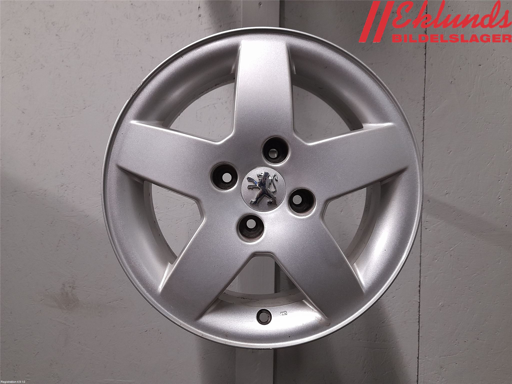 Peugeot 207 Fälgsats Aluminium