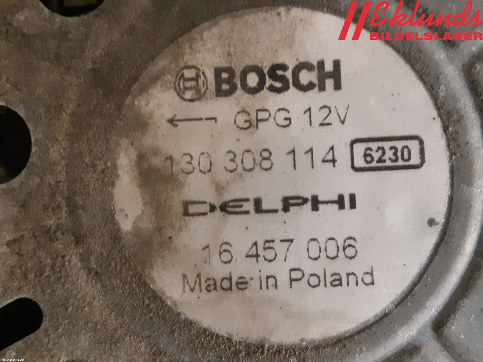 Opel ASTRA J 10-15 Kylfläkt El