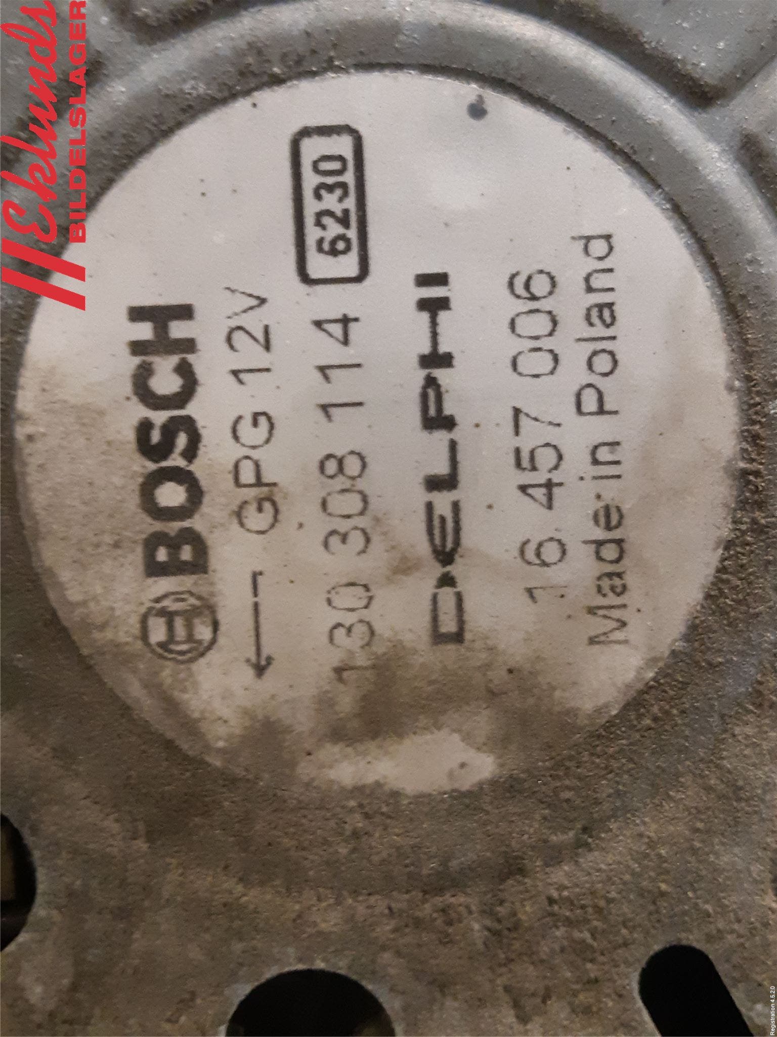 Opel ASTRA J 10-15 Kylfläkt El