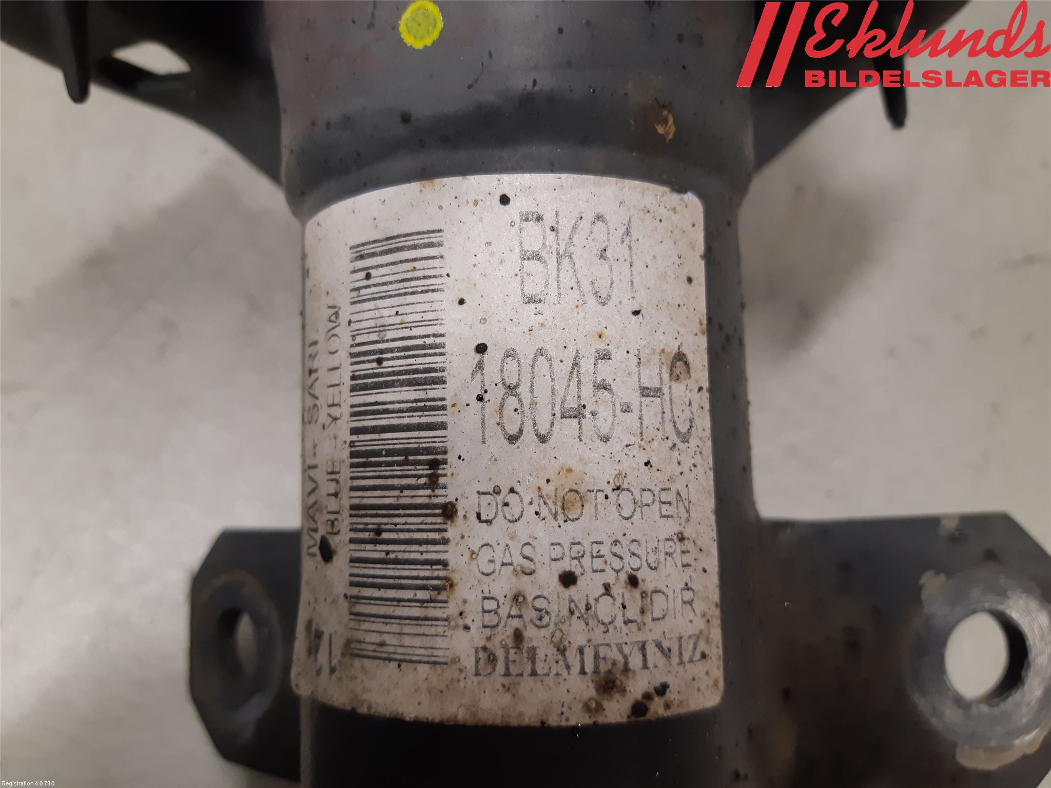 Ford TRANSIT SKÅP/BUSS 14-22 Fjäderben Fram Vänster