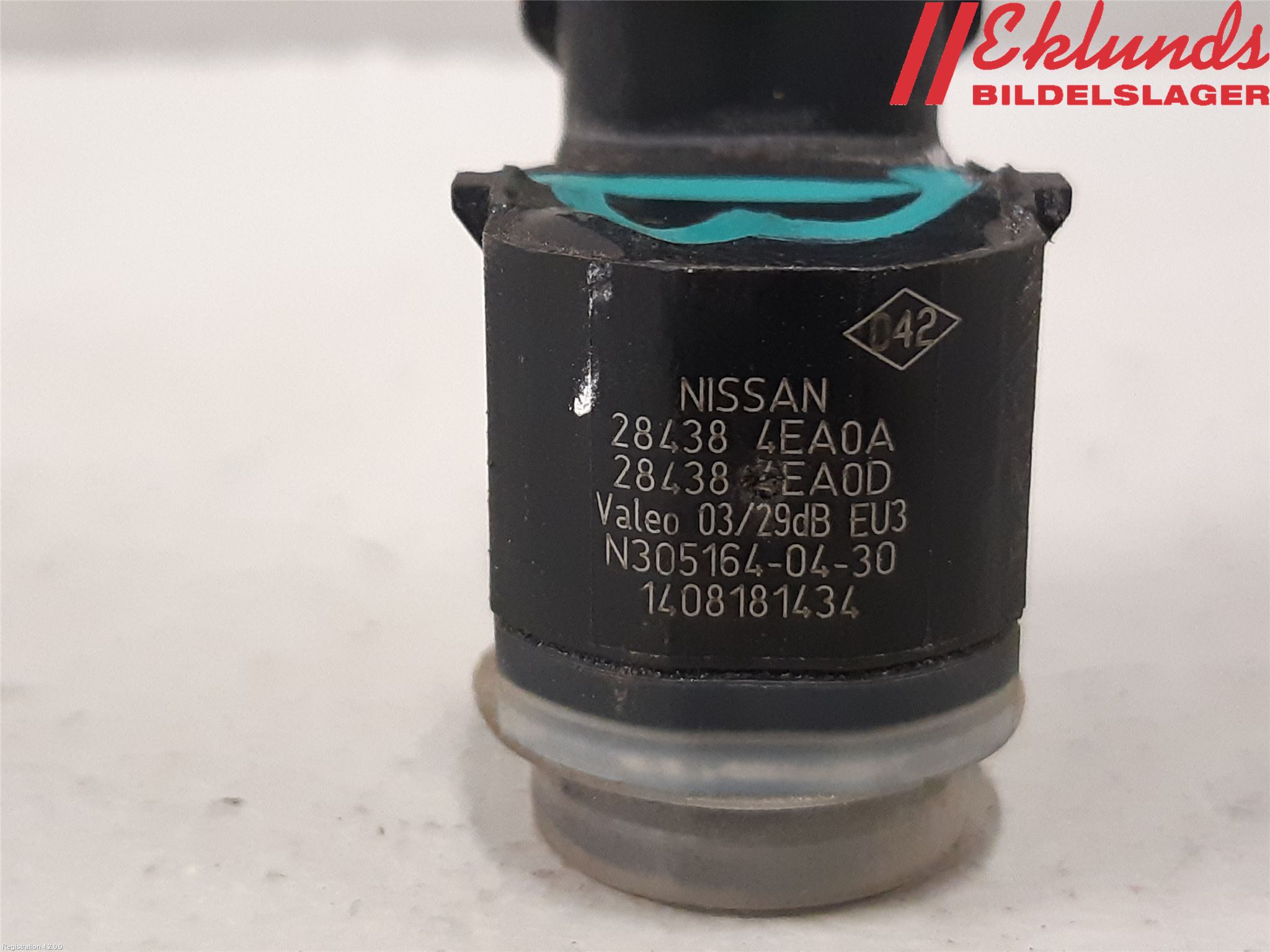 Nissan QASHQAI 17-21 Parkeringshjälp Backsensor