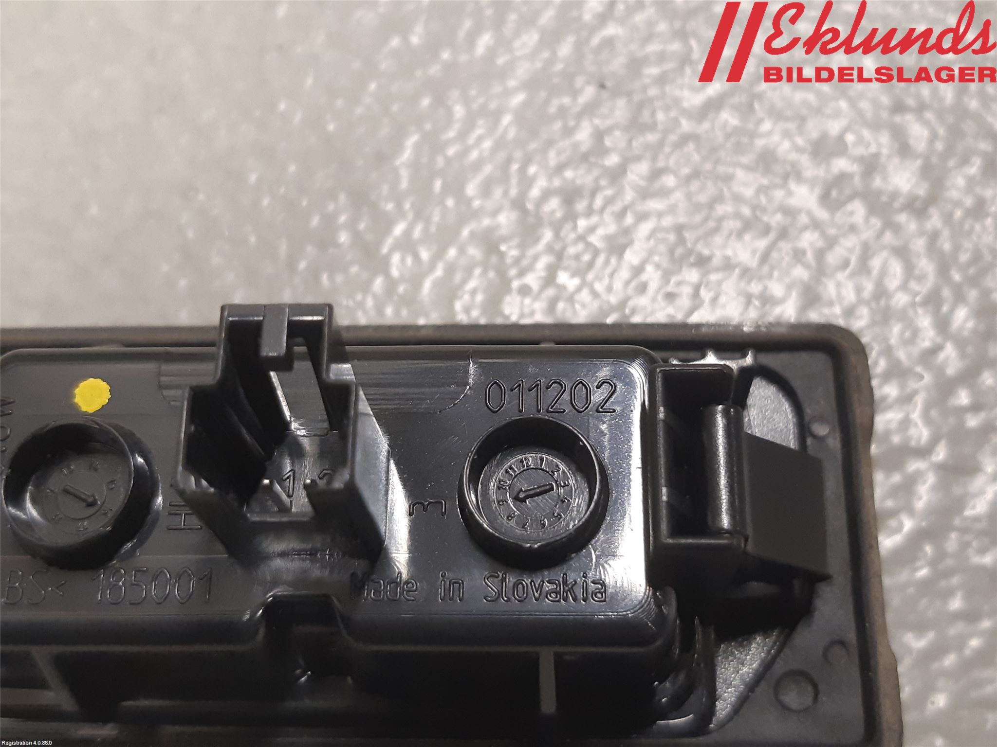 Skoda SUPERB 16-24 Skylt Belysning