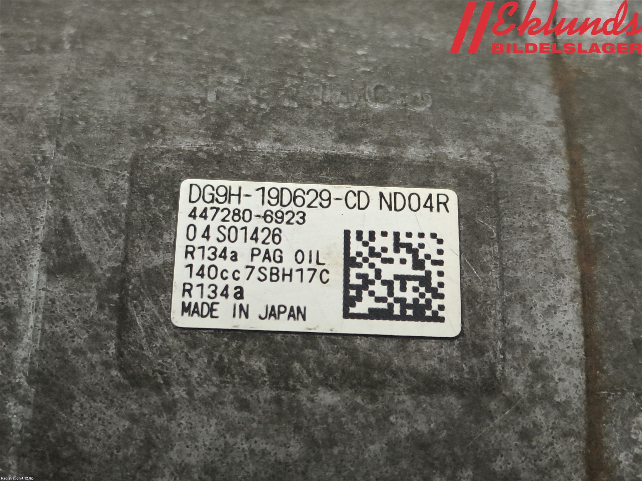 Ford MONDEO 15-22 Ac Kompressor