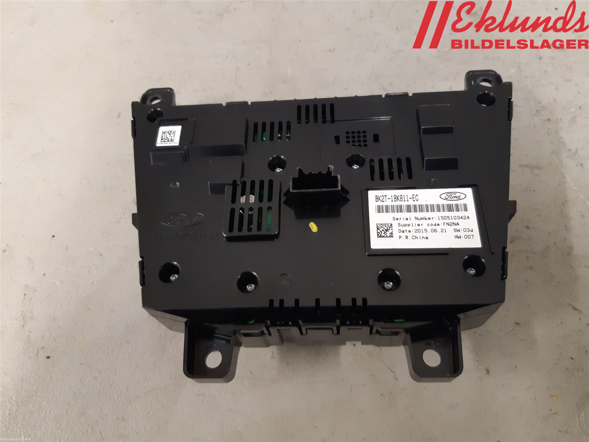 Ford TRANSIT/TOURNEO CONNECT 13-22 Cd Radio - Multimediapanel