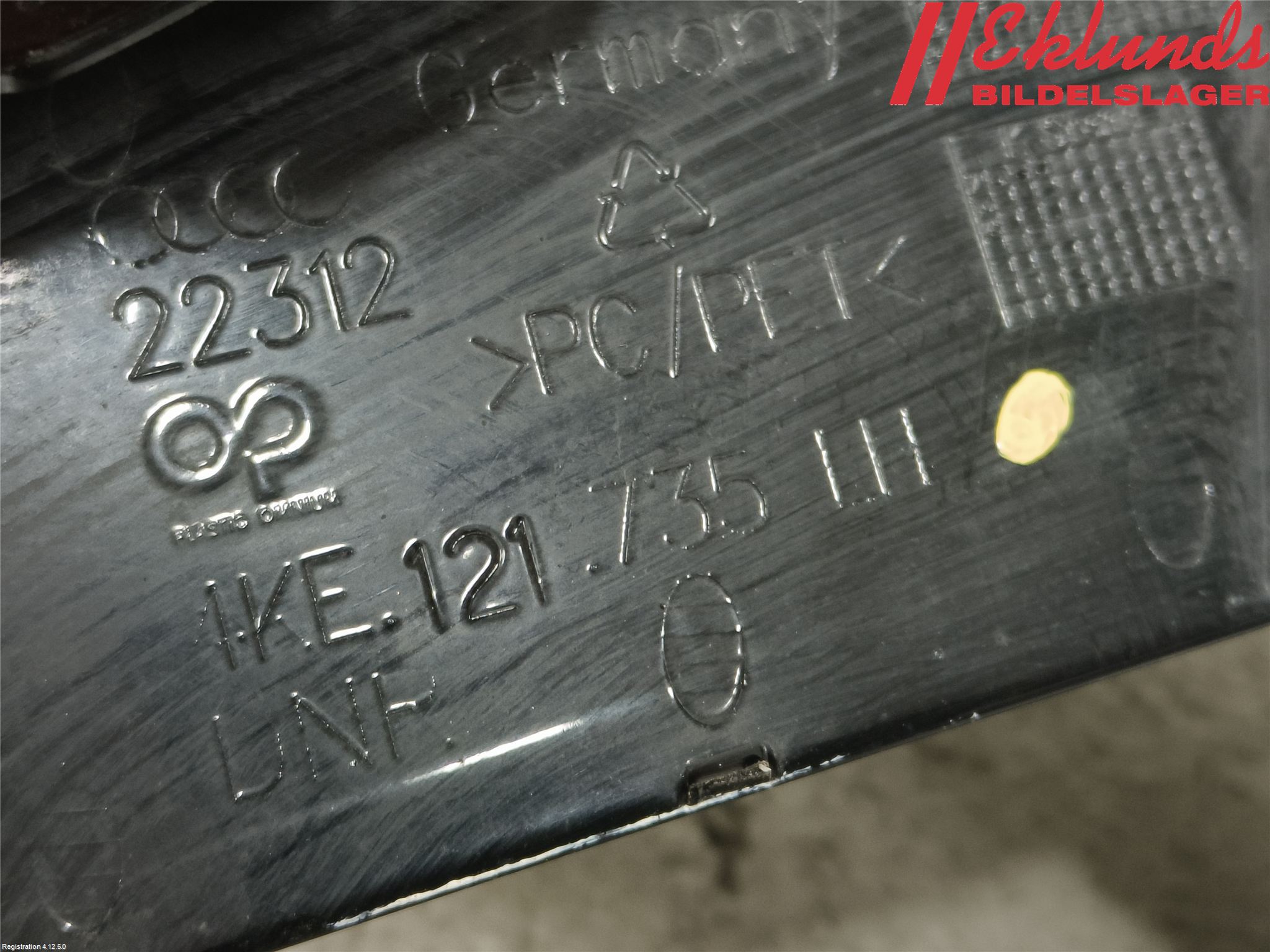 Audi E-TRON, S GE 19- Stötfångardel Fram Vä