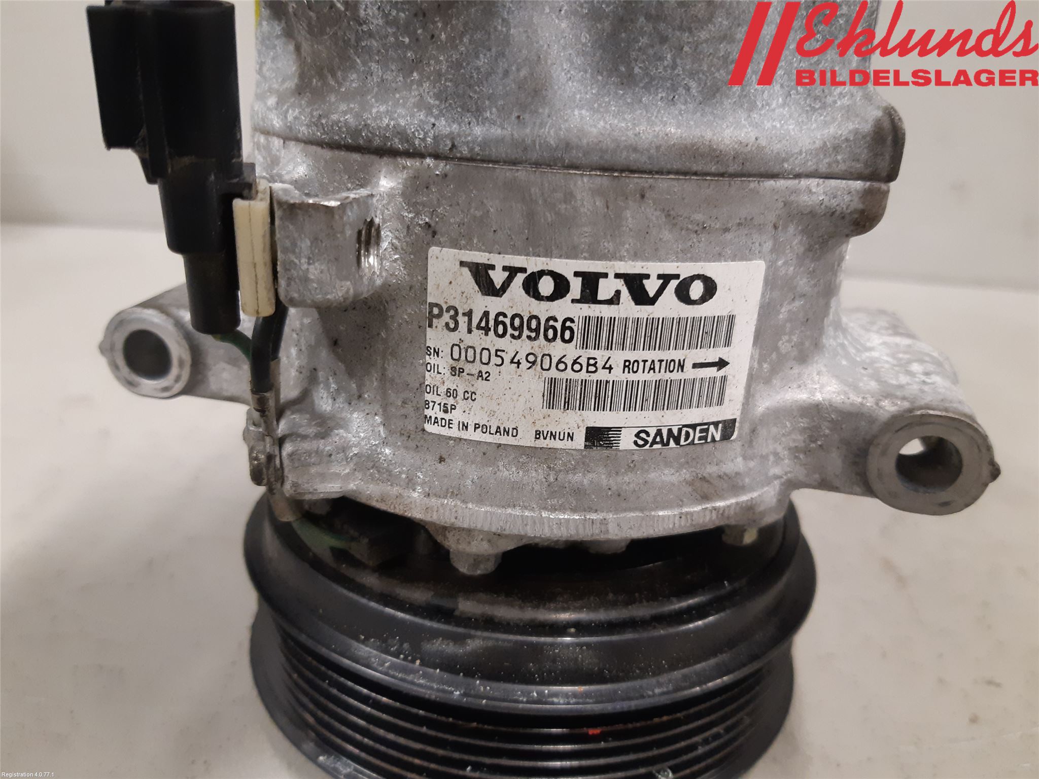 Volvo V40 12-19 Ac Kompressor