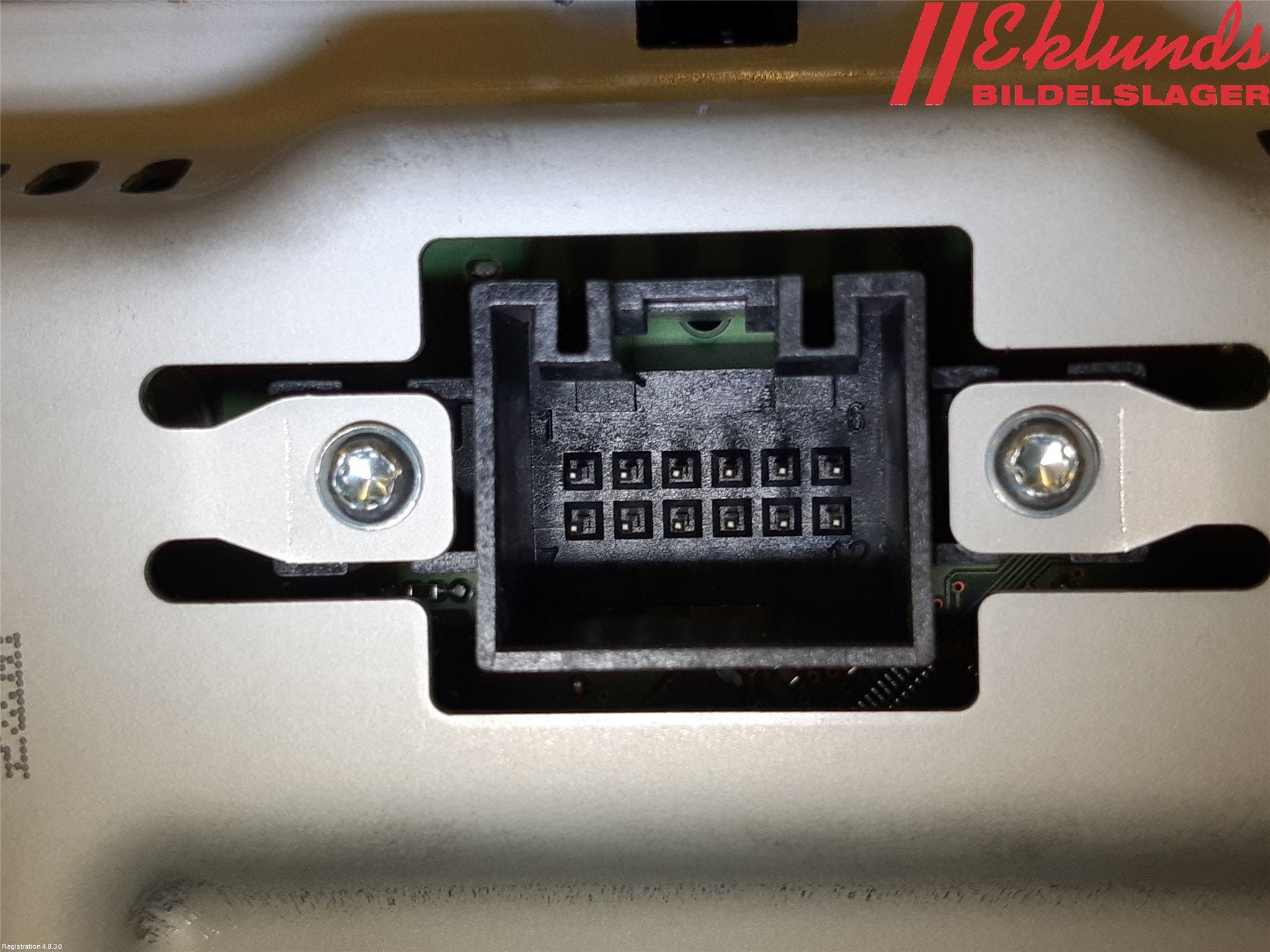 Volkswagen VW GOLF / E-GOLF VII 13-20 Multifunktionsdisplay
