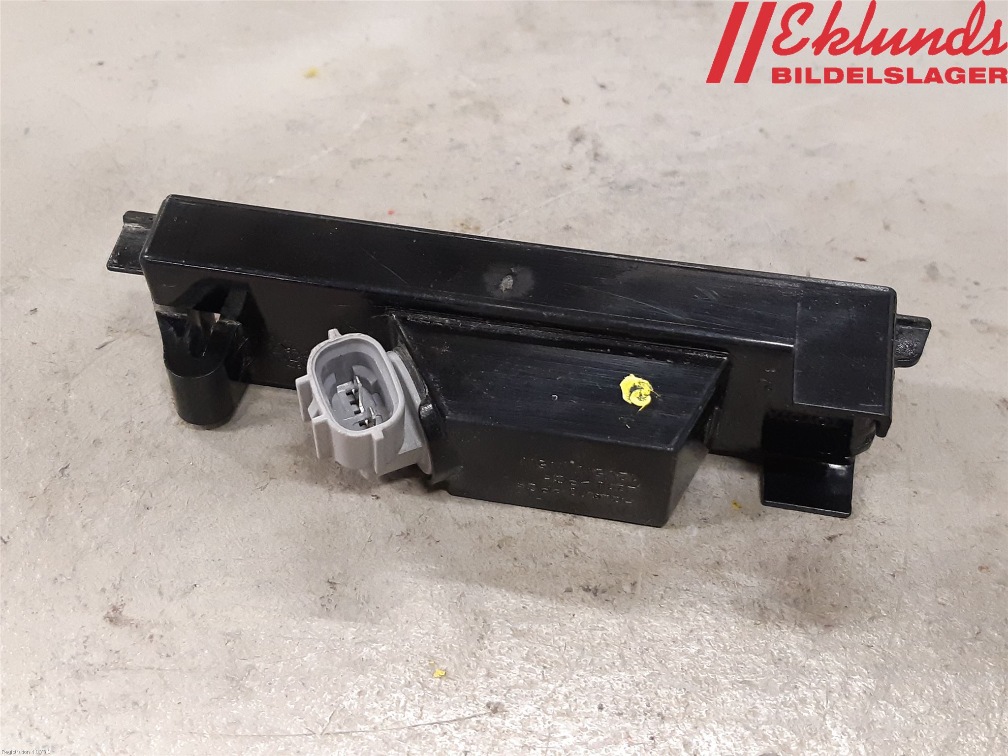 Toyota COROLLA 19- Skylt Belysning