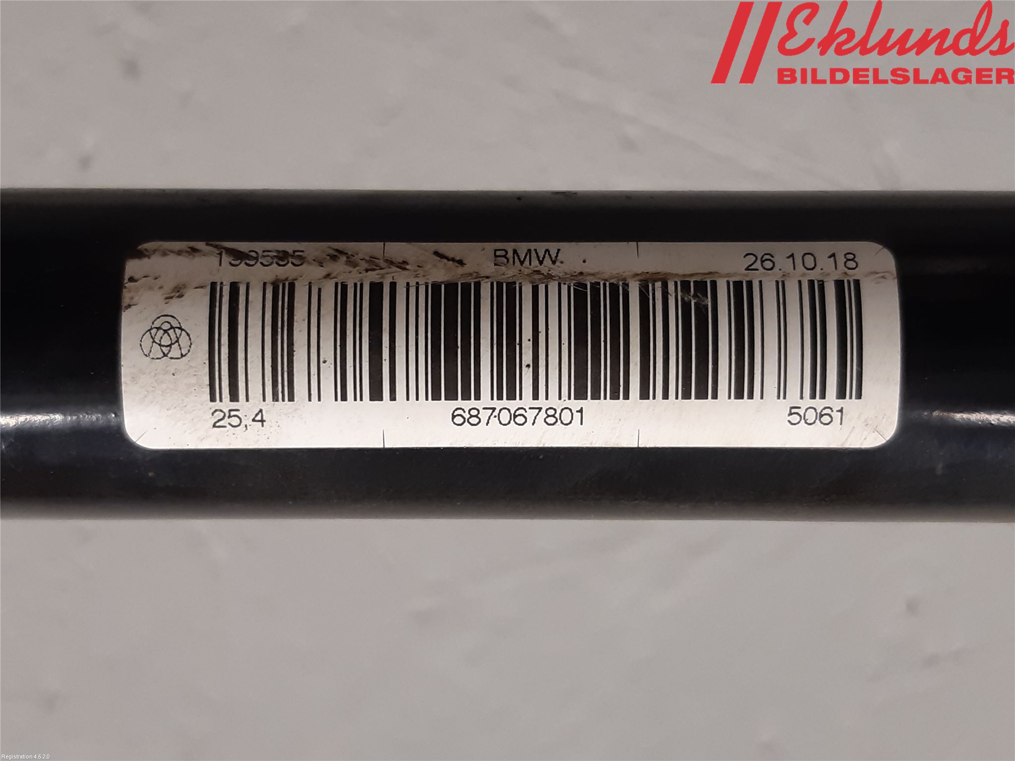 BMW 3 G20/G21/G80/G81 19- Krängningshämmare Fram