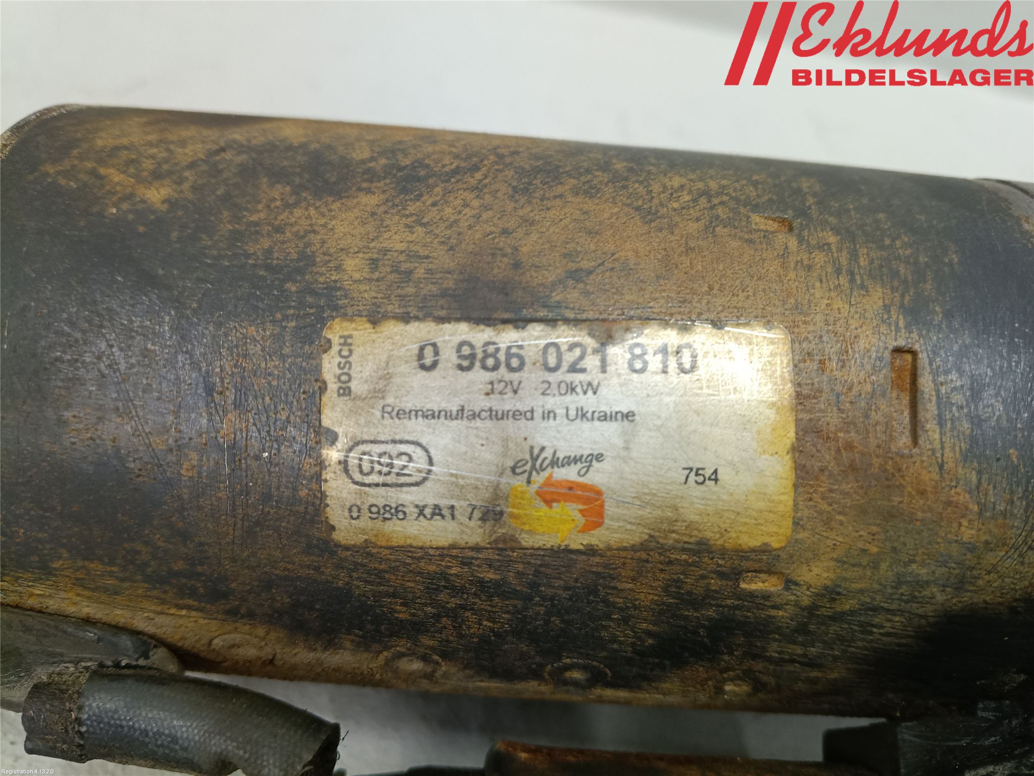 Ford TRANSIT    06-13 Startmotor Diesel