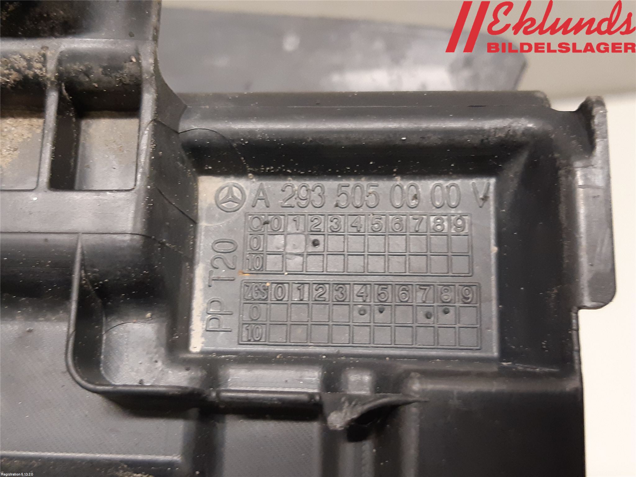Mercedes-Benz MB EQC (N293) 20- Deflektor Plåt-Plast Kylning