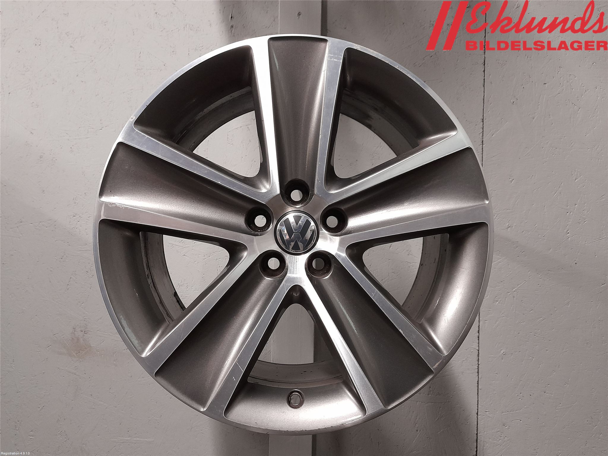 Volkswagen VW POLO 10-17 Fälgsats Aluminium