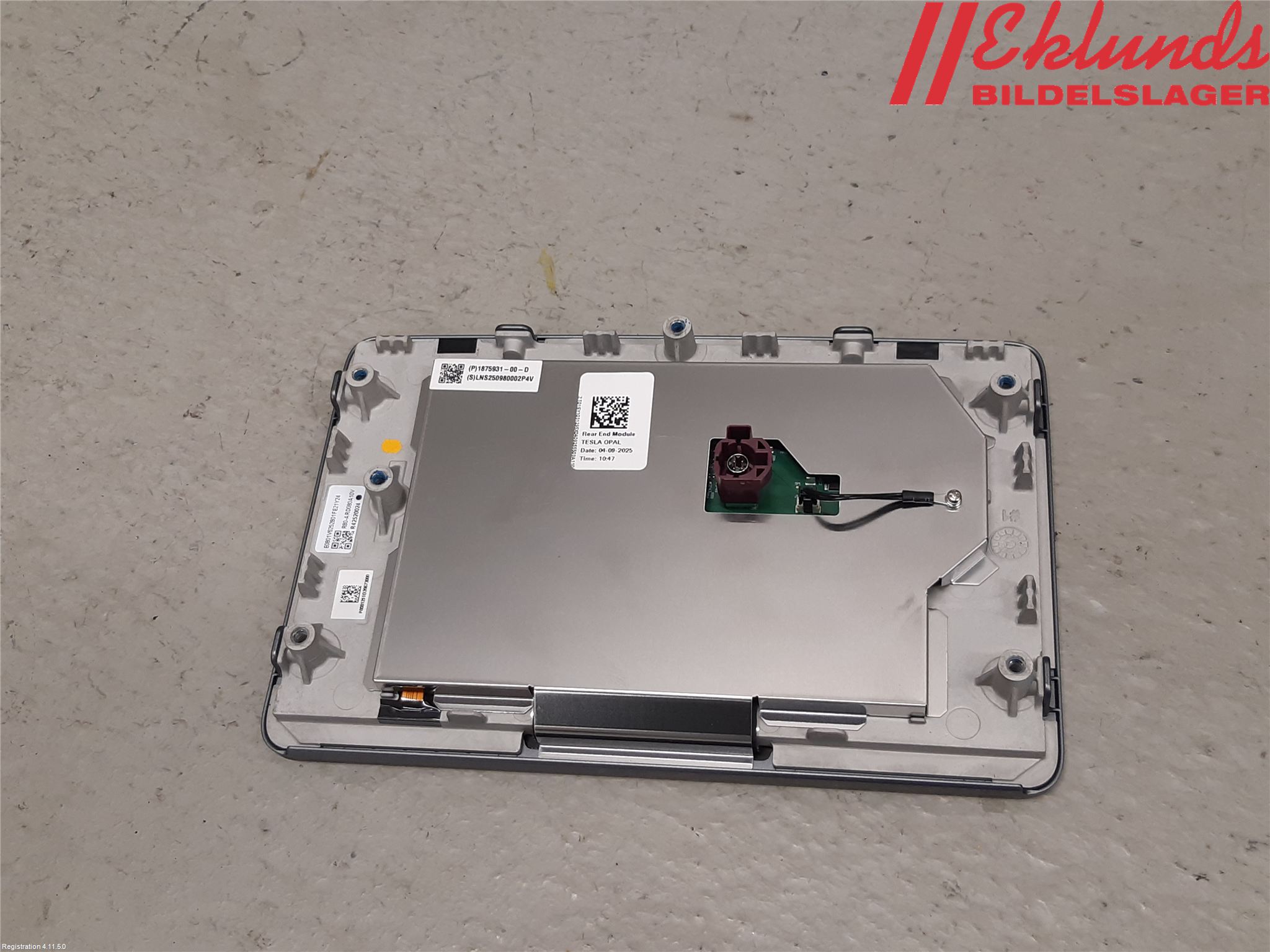 Tesla MODEL Y 21- Multifunktionsdisplay