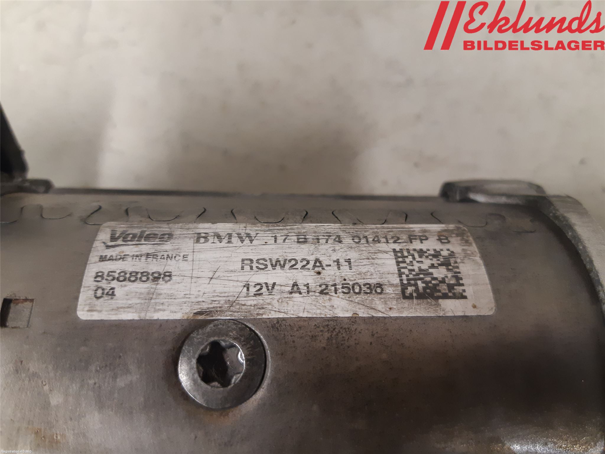 BMW 5 G30/G31/F90 17-23 Startmotor Diesel