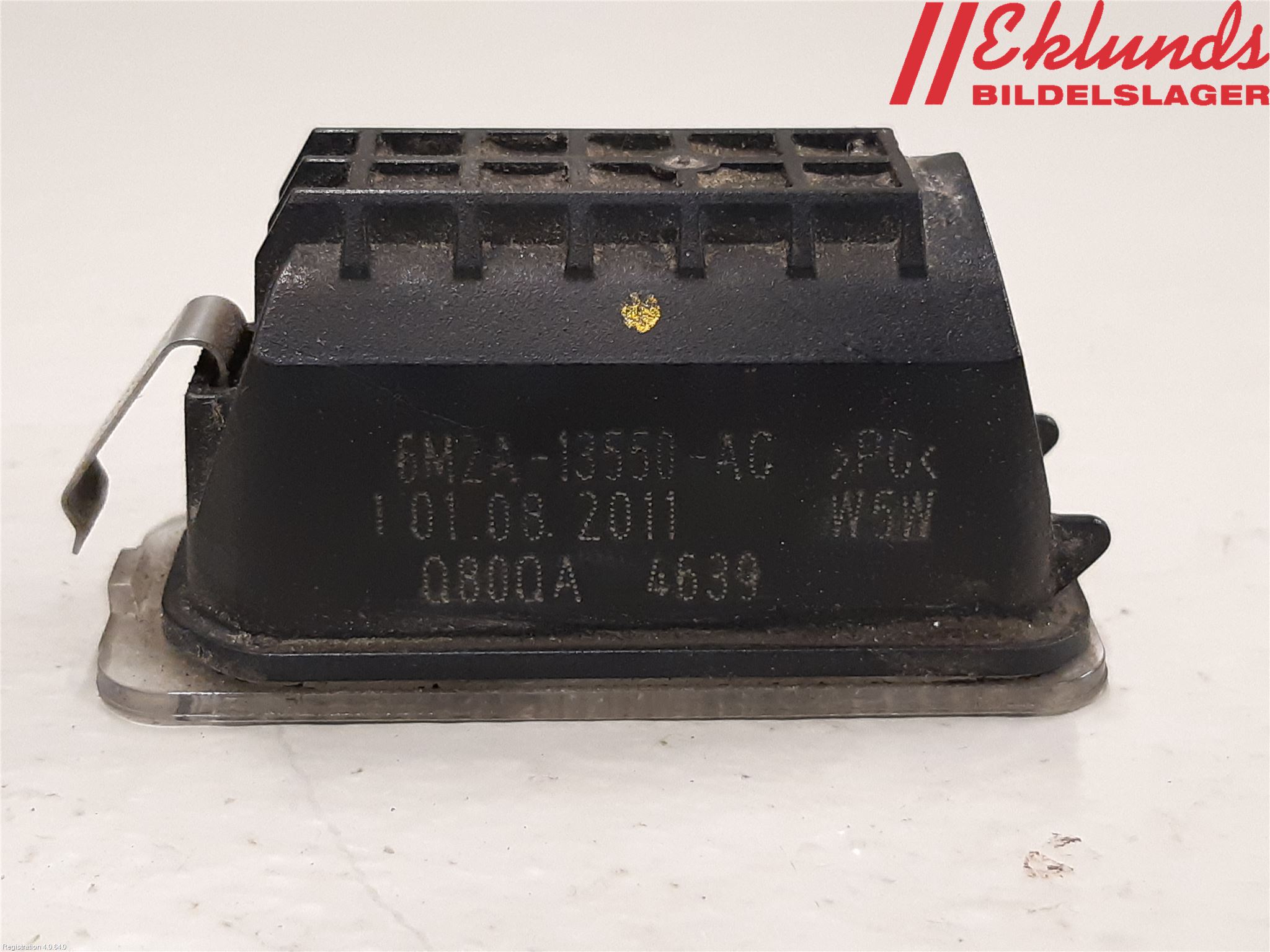 Ford FIESTA 09-12 Skylt Belysning