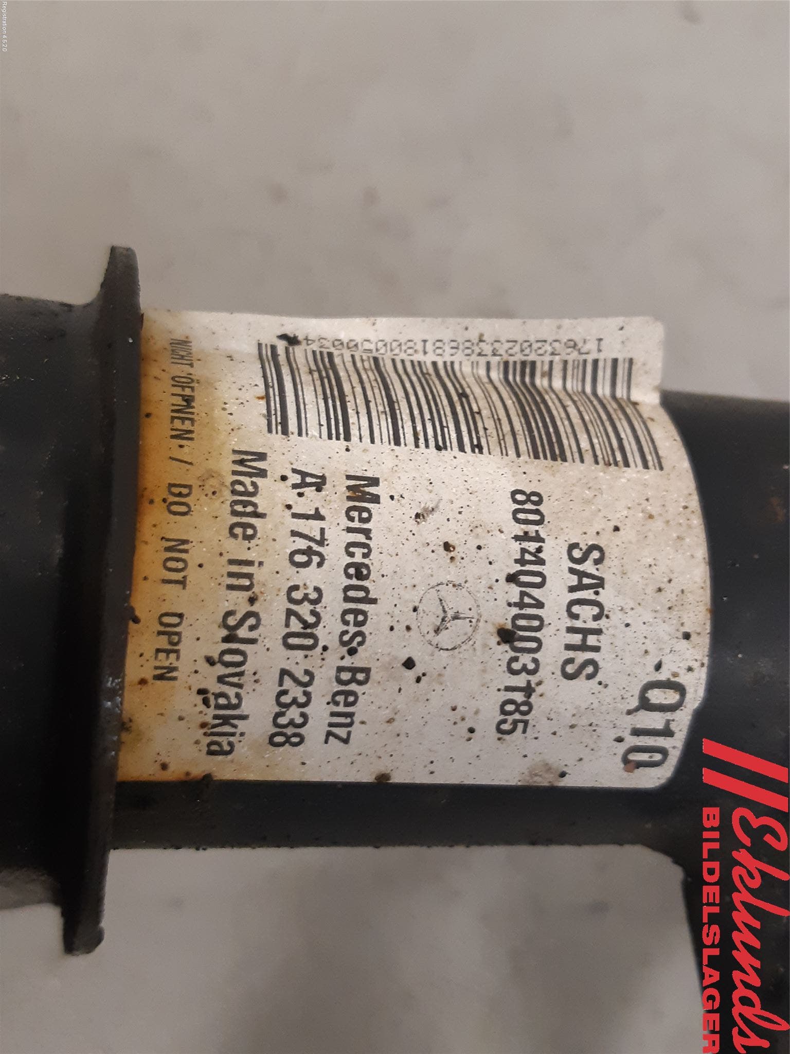 Mercedes-Benz MB CLA-KLASS (C117/X117) 13-19 Fjäderben Fram Vänster