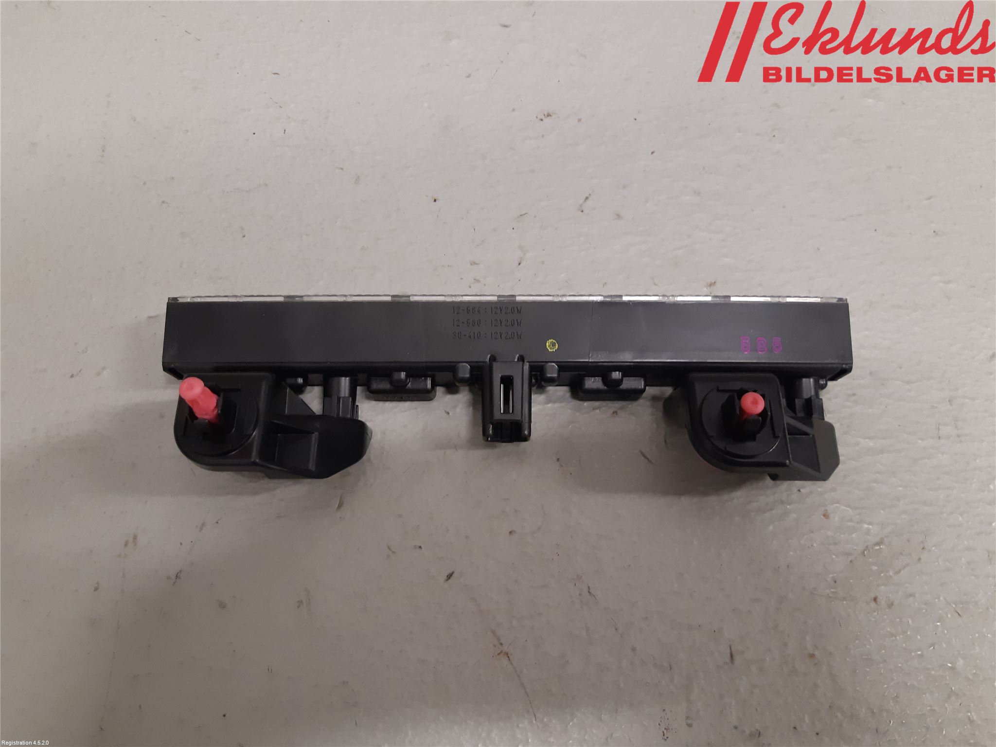 Toyota AURIS 13-19 Bromsljus Bakruta