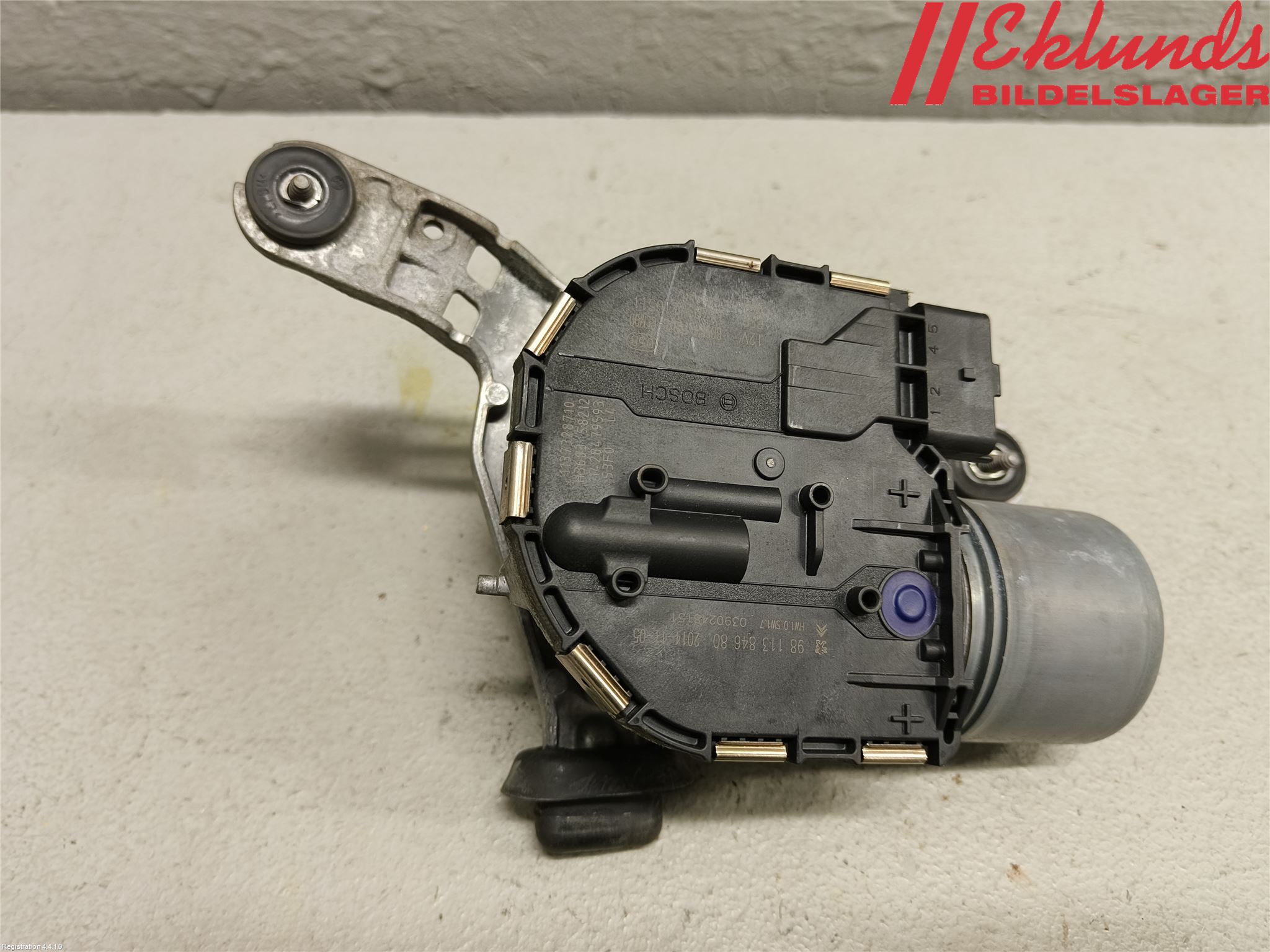 Citroen C4 GRAND PICASSO 14-18 Torkarmotor Vindruta