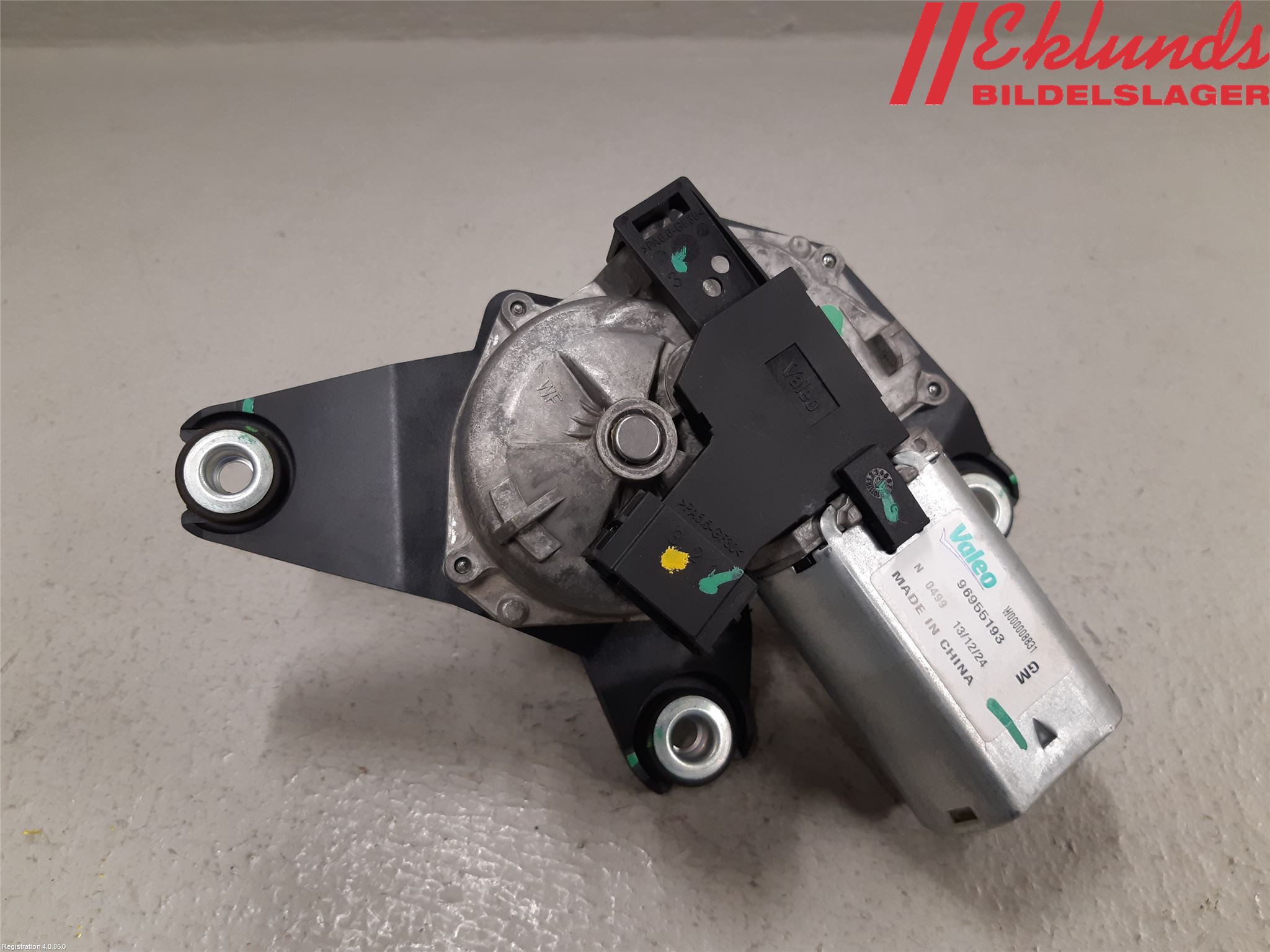 Opel MOKKA 13-20 Torkarmotor Baklucka
