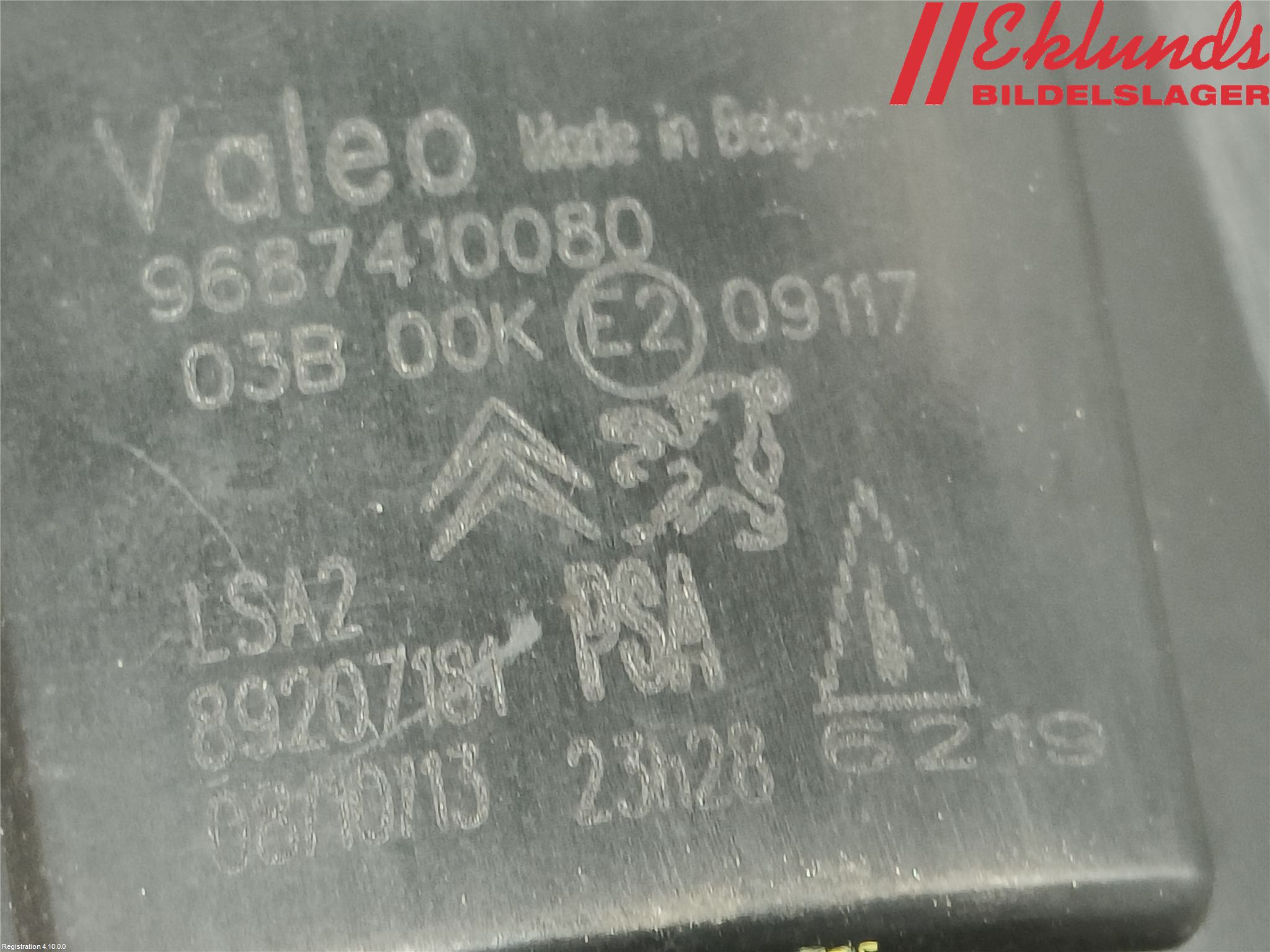 Peugeot 308 14-21 Dimljus-Varselljus Fram