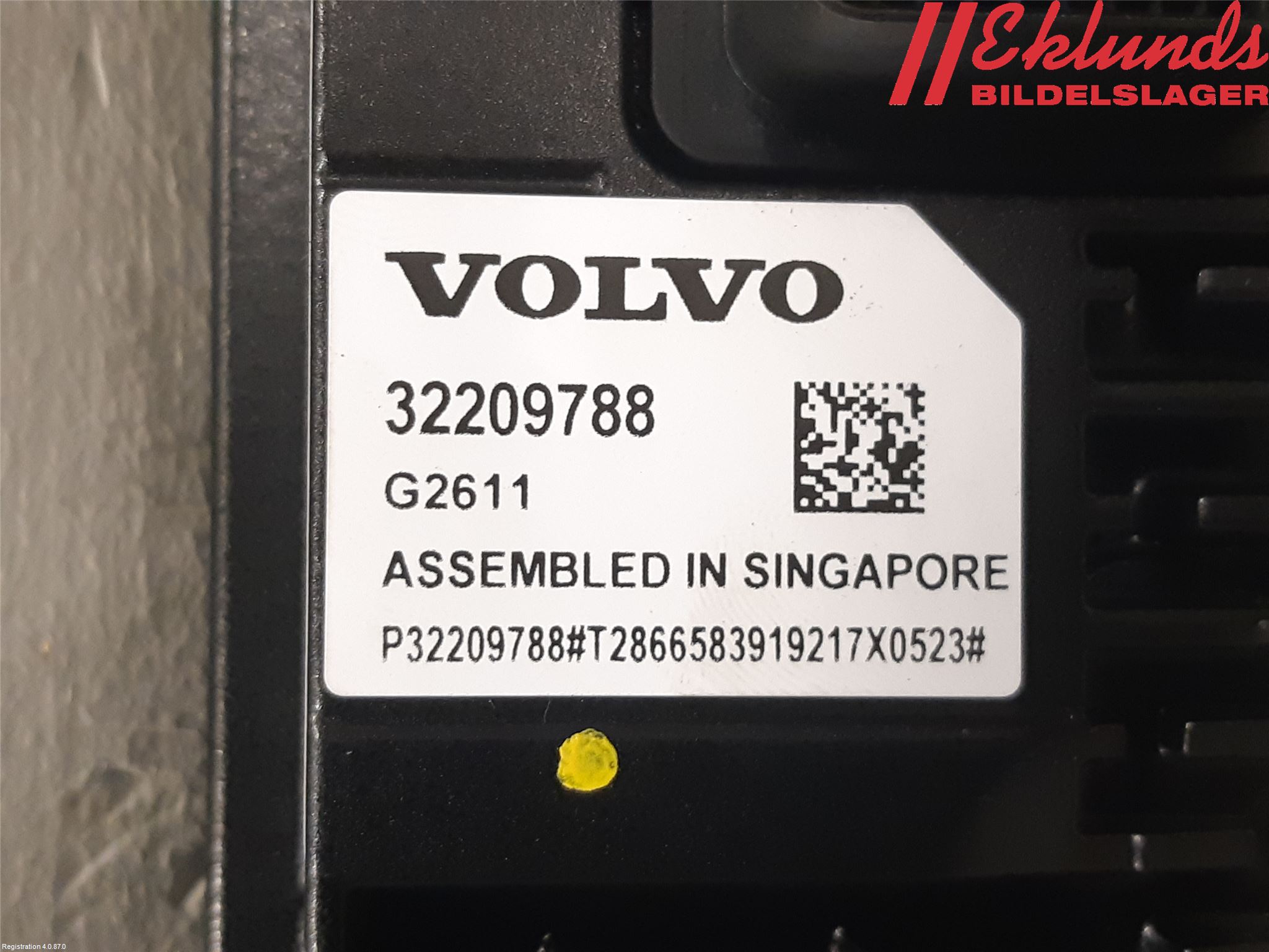 Volvo V60 19- Sensor Aktivt Kollisionsskydd
