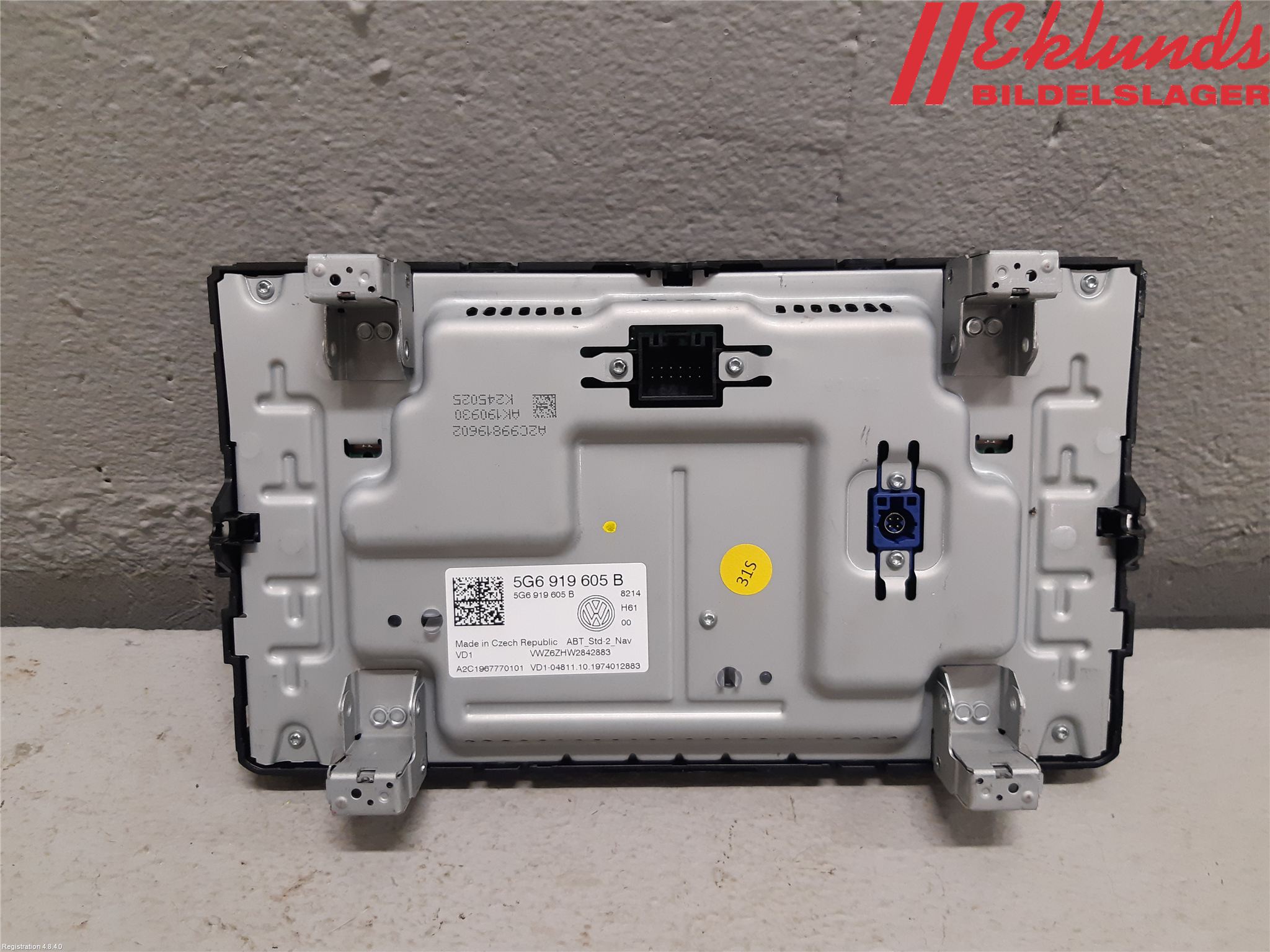 Volkswagen VW PASSAT 20-24 Cd Radio - Multimediapanel
