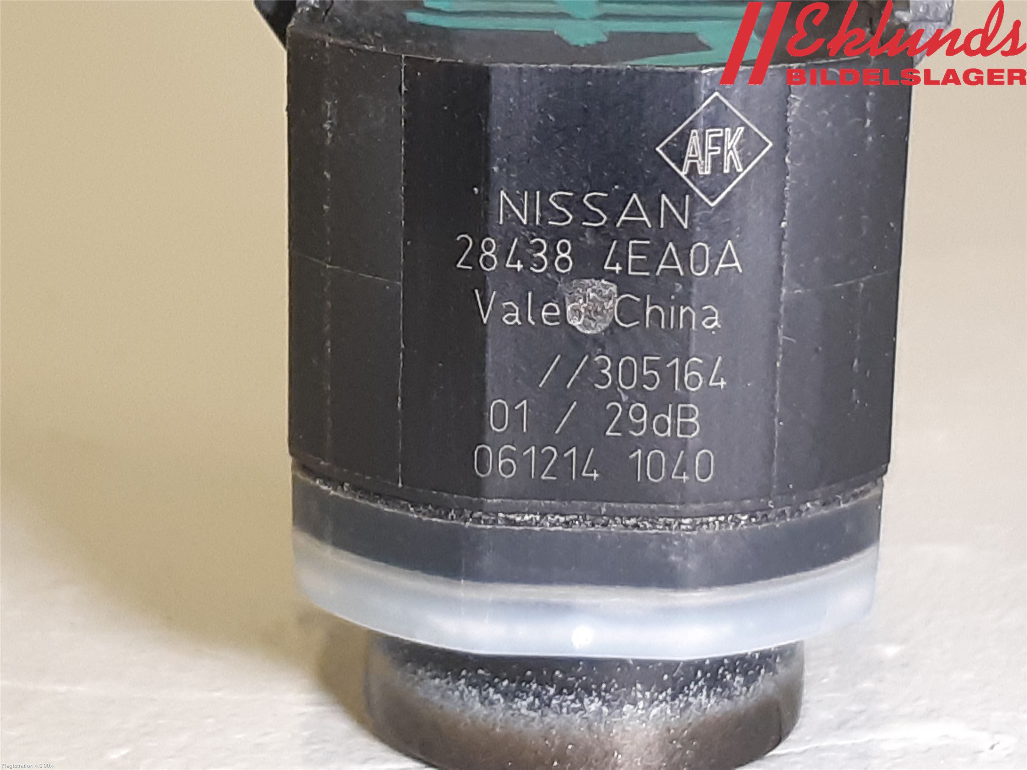 Nissan QASHQAI 14-17 Parkeringshjälp Backsensor