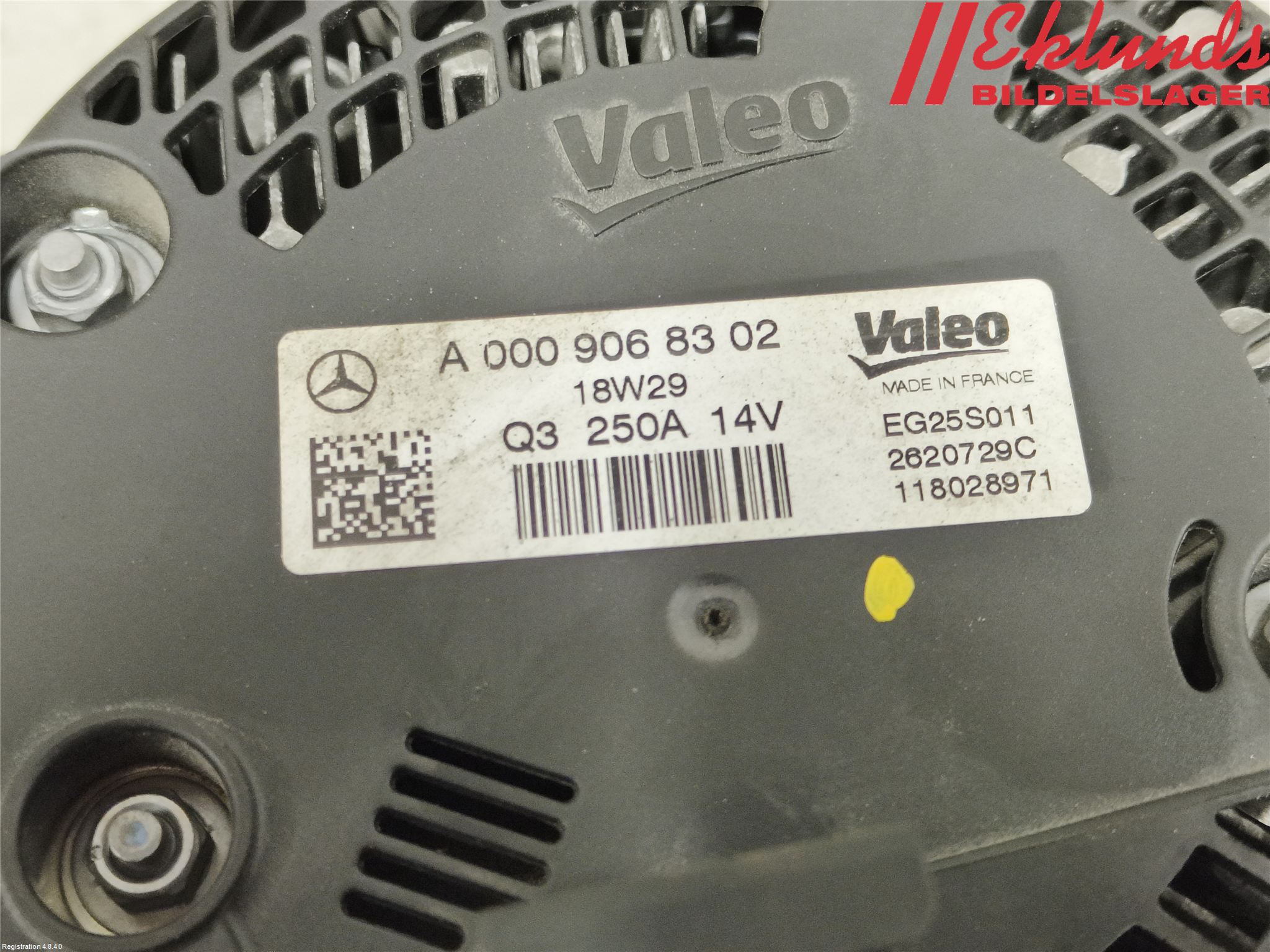 Mercedes-Benz MB GLE-KLASS (W167/V167/C167) 19- Generator