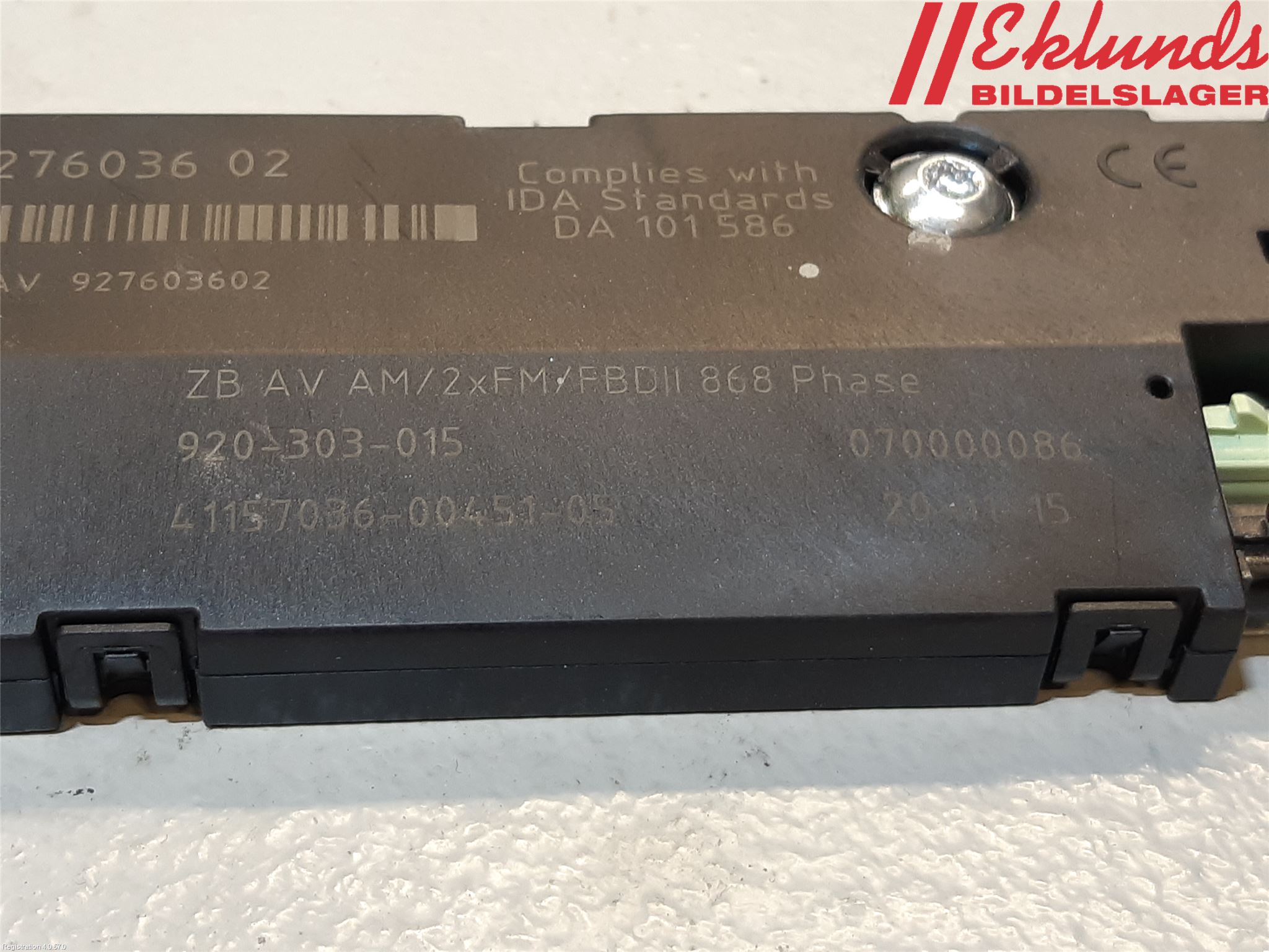 BMW 5 F10/F11/F18 09-17 Antennförstärkare