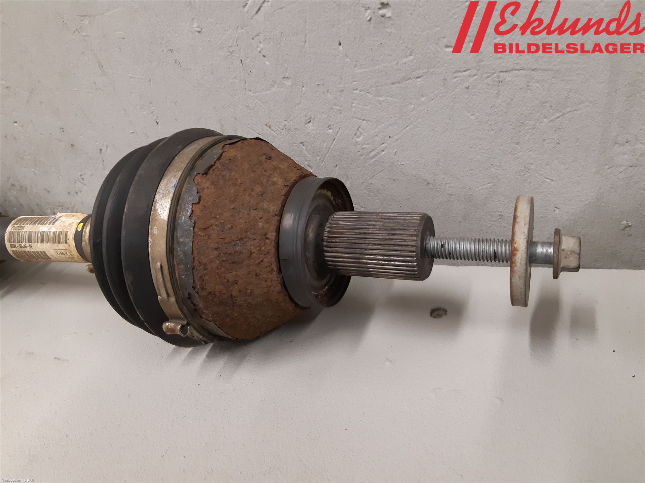 Volvo S60 11-13 Drivaxel Fram Höger