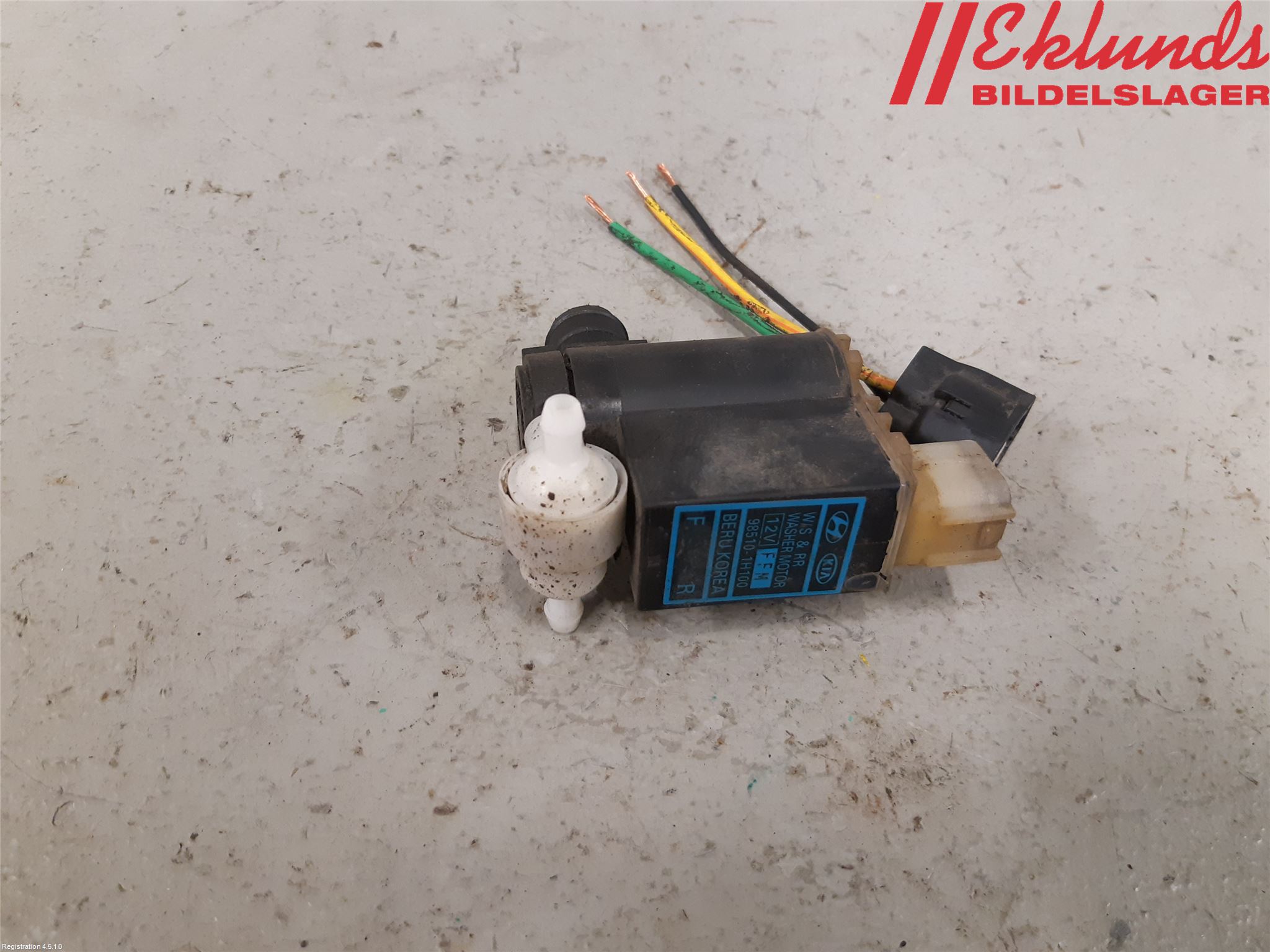 Kia CEED 06-12 Spolarpump Vindruta