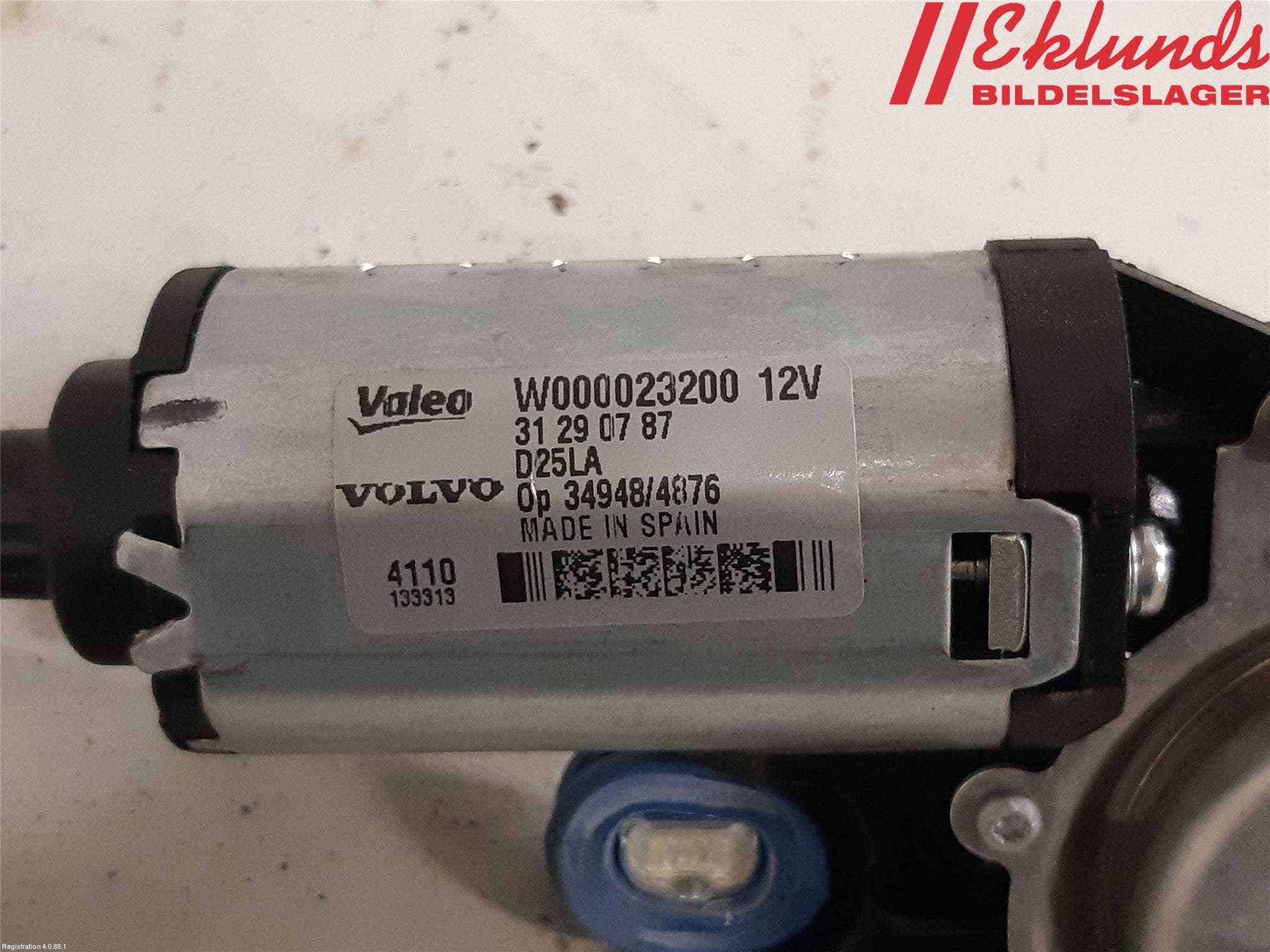 Volvo V70 08-13 Torkarmotor Baklucka