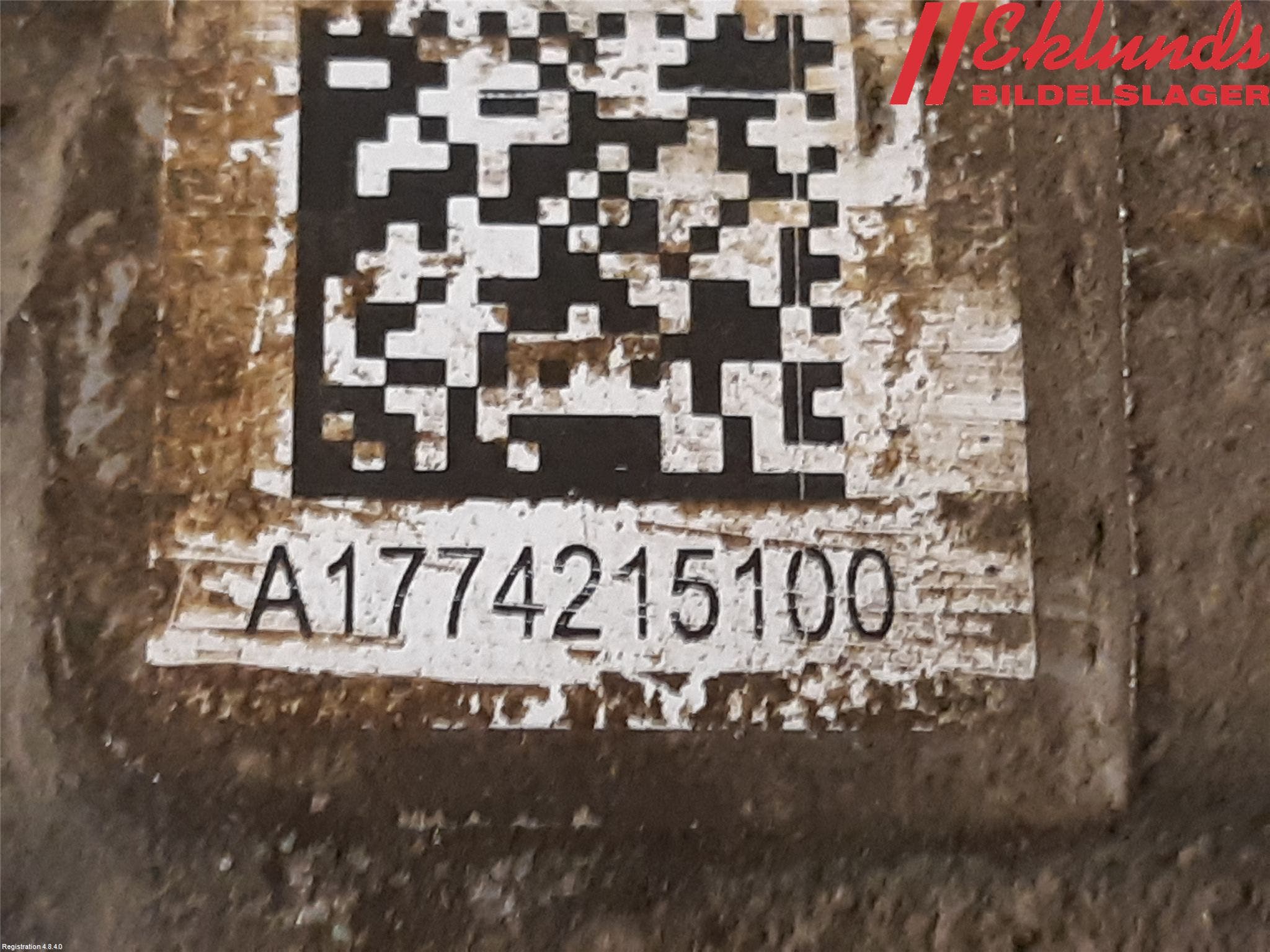 Mercedes-Benz MB B-KLASS (W247) 19- Bromsok Fram Vänster