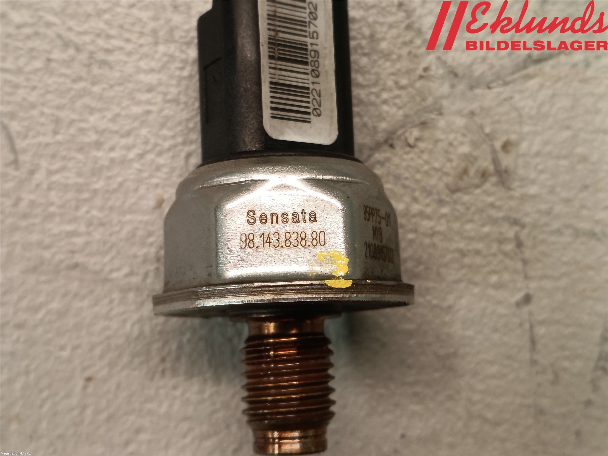 Peugeot EXPERT/E-EXPERT 17- Inj Bräntrycksregulator