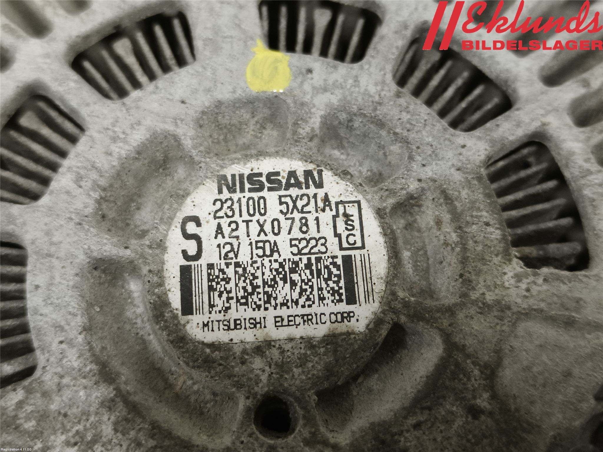 Nissan NAVARA 05-16 Generator