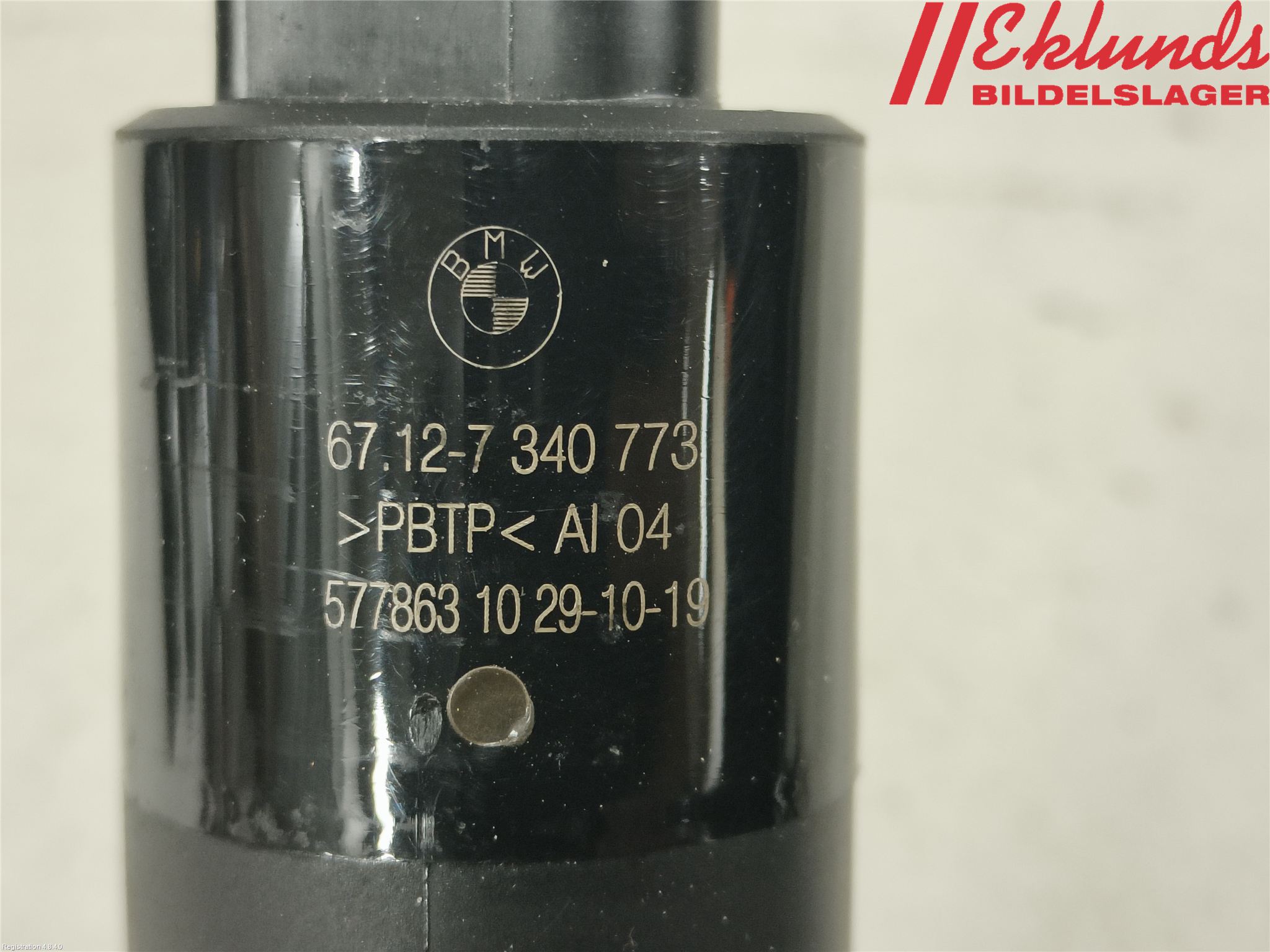 BMW 5 G30/G31/F90 17-23 Spolarpump Högtryck