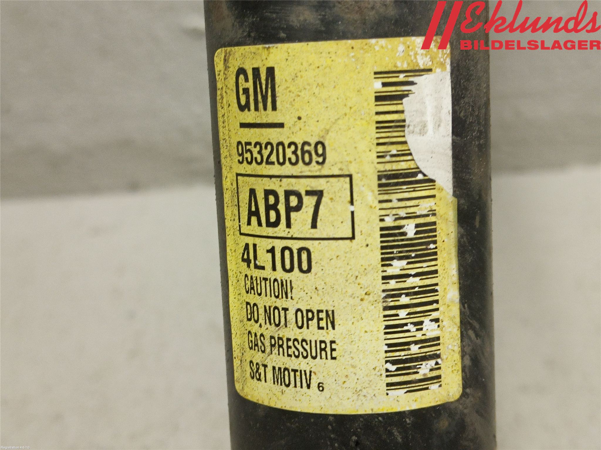 Opel MOKKA 13-20 Stötdämpare Bak