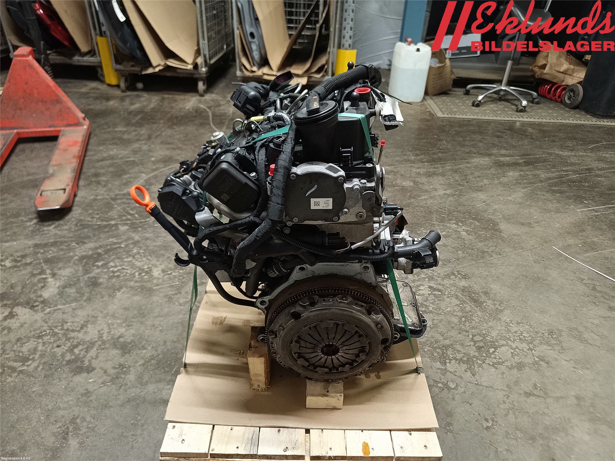Volkswagen VW POLO 10-17 Motor Diesel