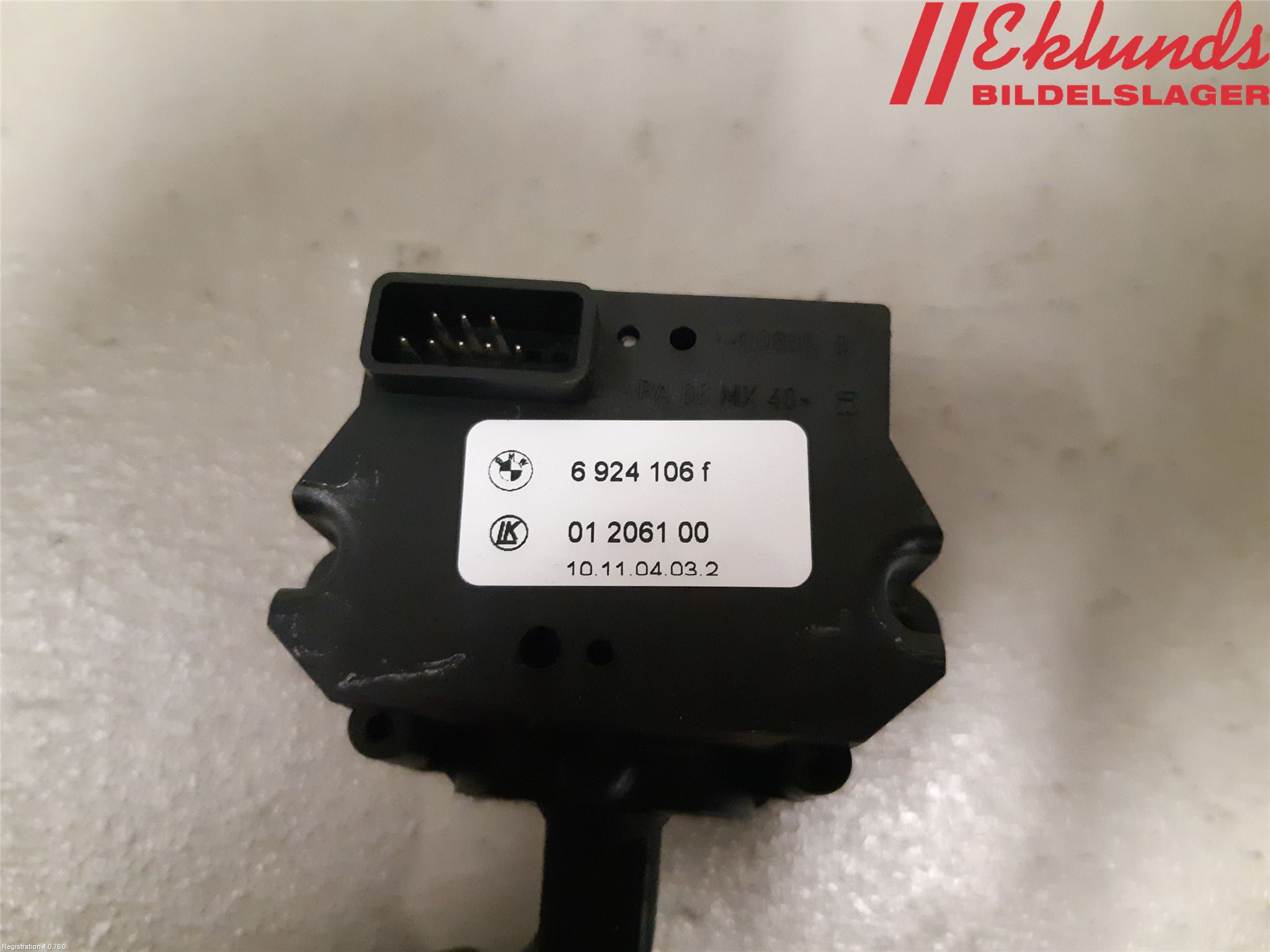 BMW 6 E63/64    02-10 Spak Torkar-Spolomk