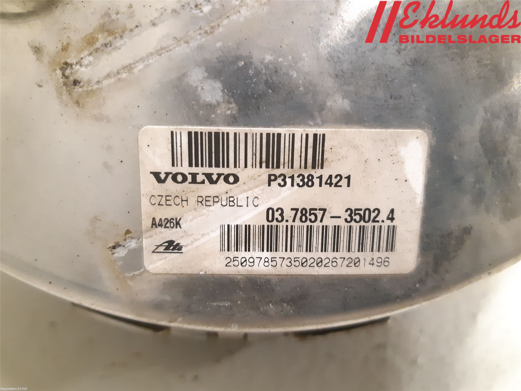Volvo V90 17->> Bromsservo