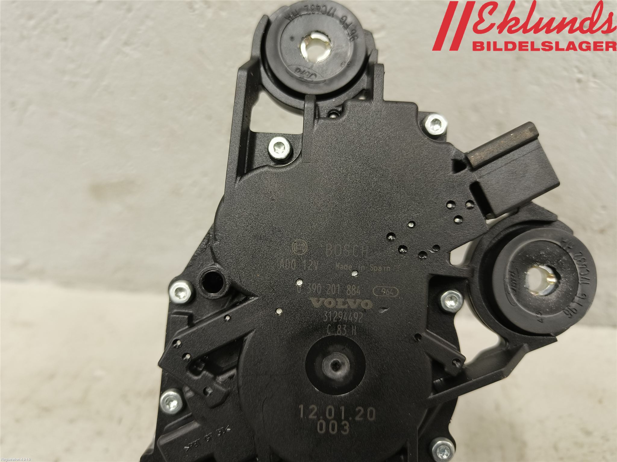 Volvo V60 11-13 Torkarmotor Baklucka