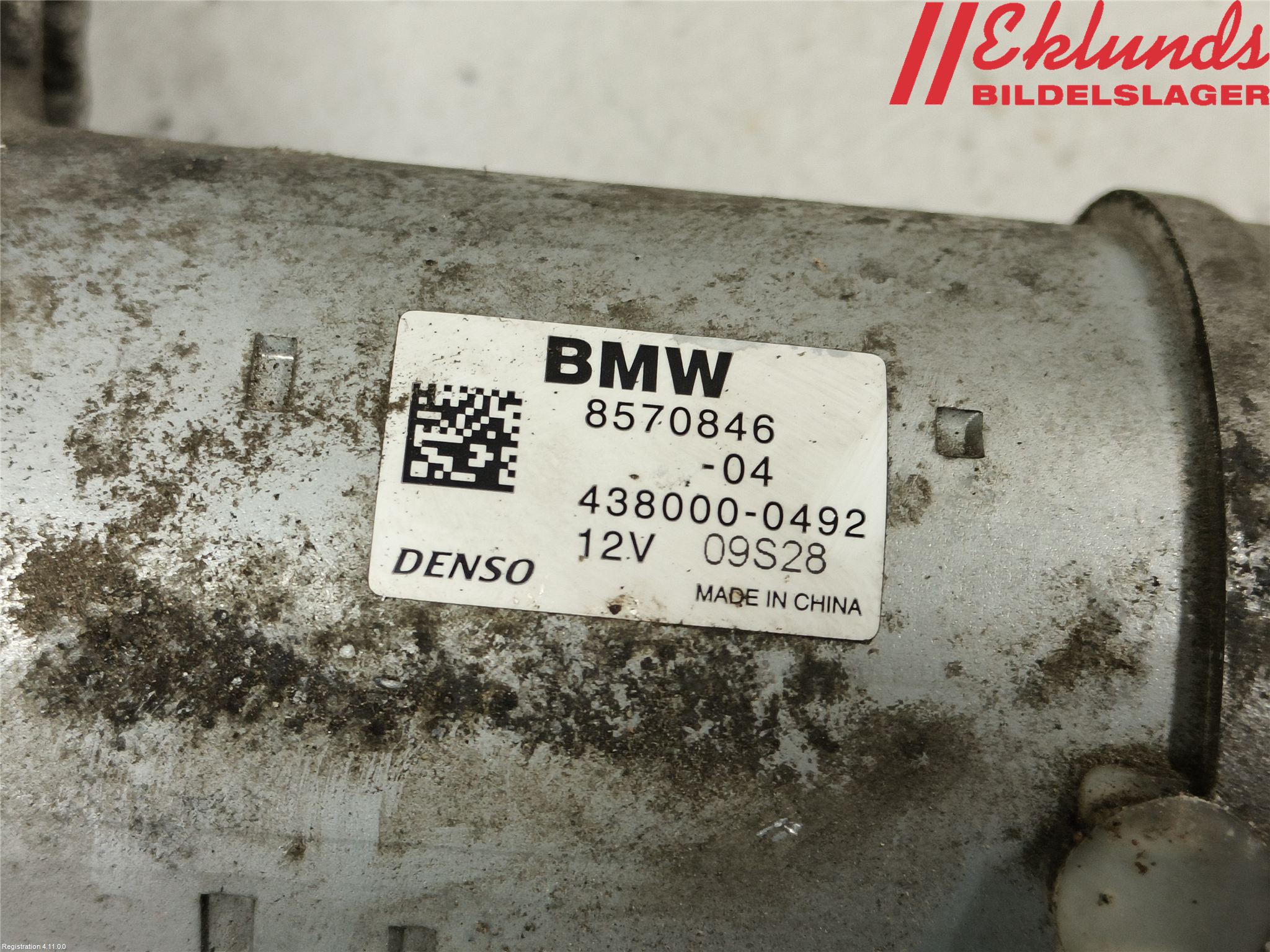 BMW 4 F36 Gran Coupé 14-20 Startmotor Diesel