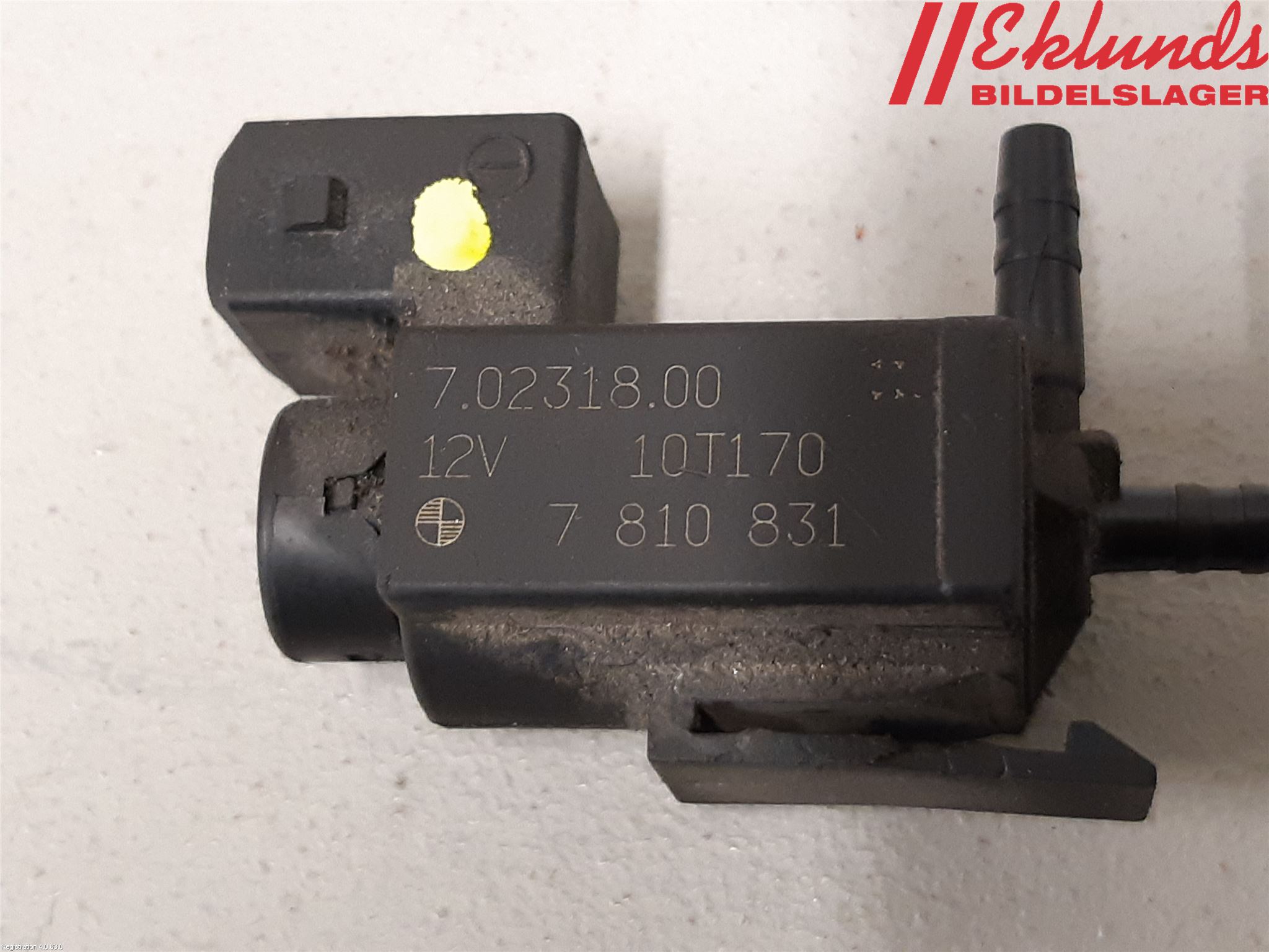 BMW 5 F10/F11/F18 09-17 Vakuumventil