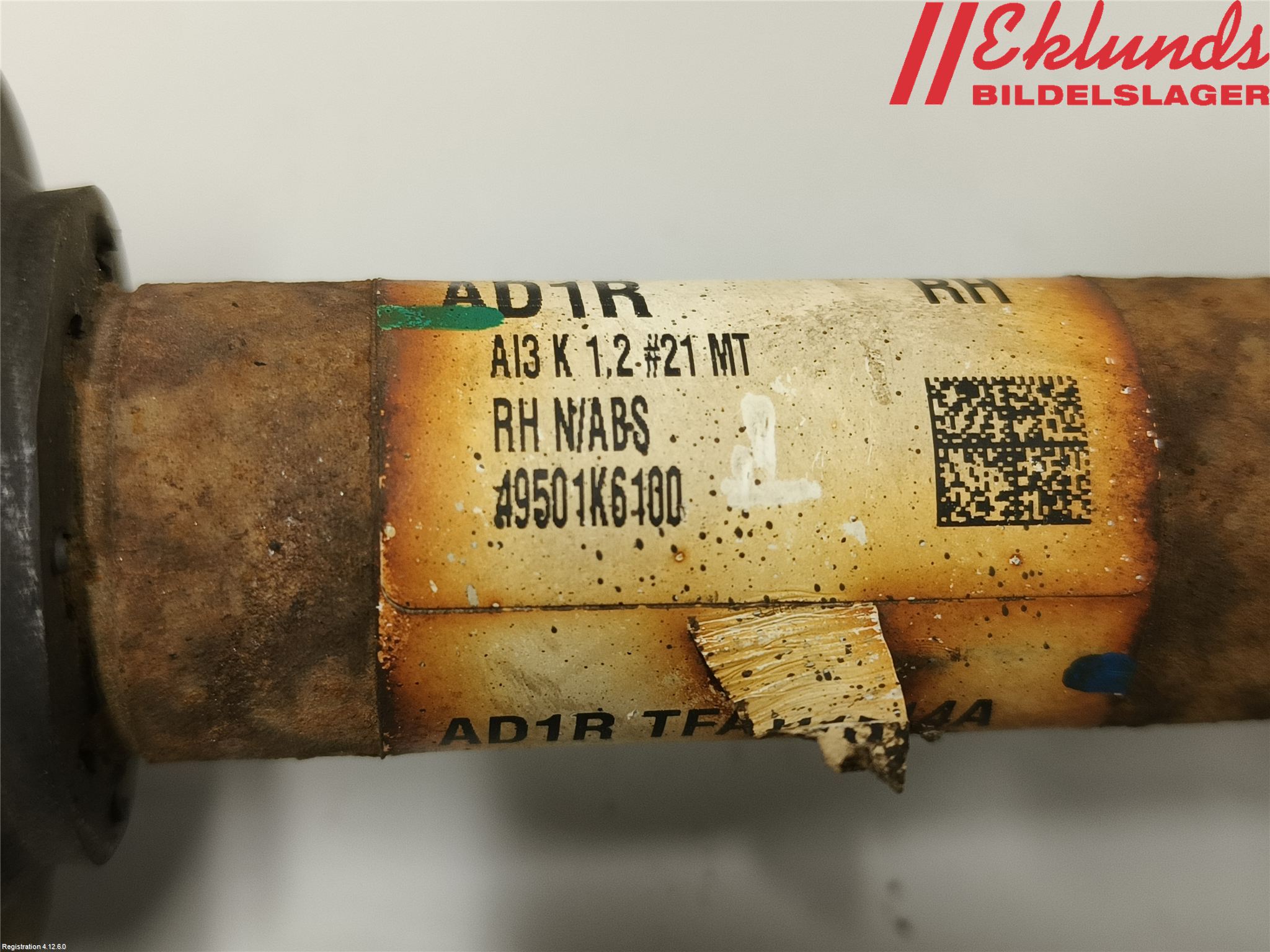 Hyundai i10 LA 20- Drivaxel Fram Höger