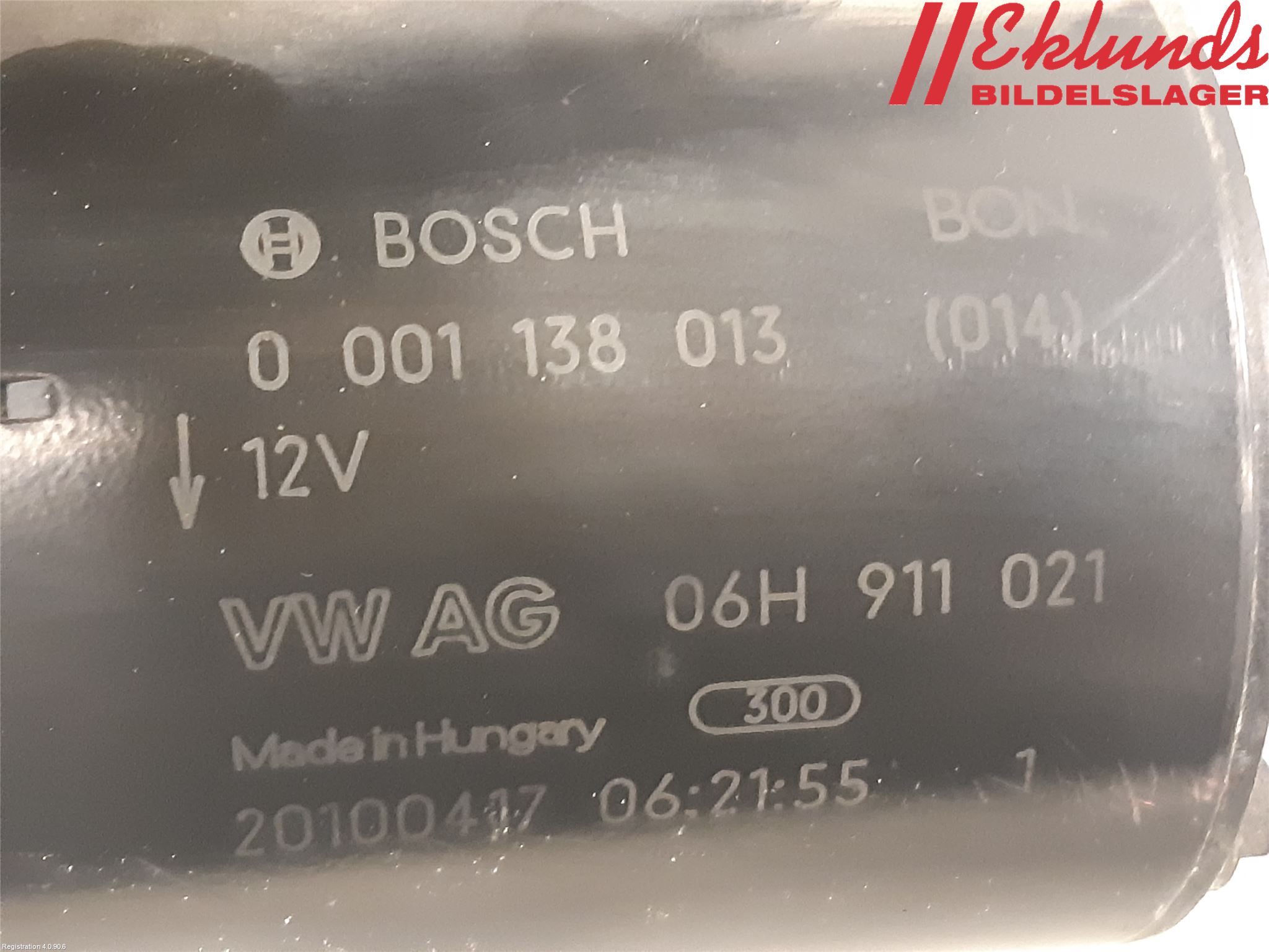 Audi A4/S4 08-11 Startmotor