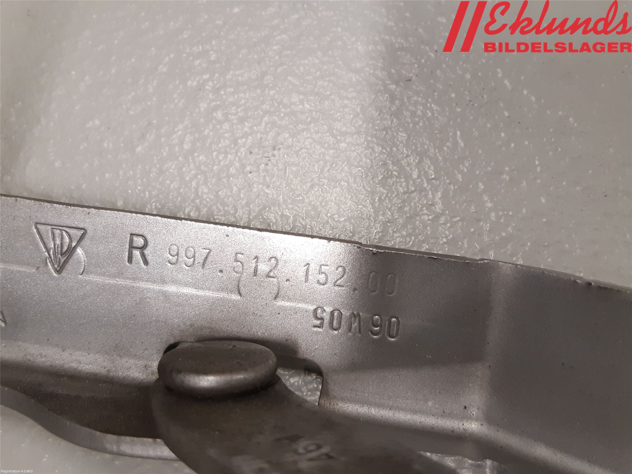 Porsche 911 64- Huvgångjärn