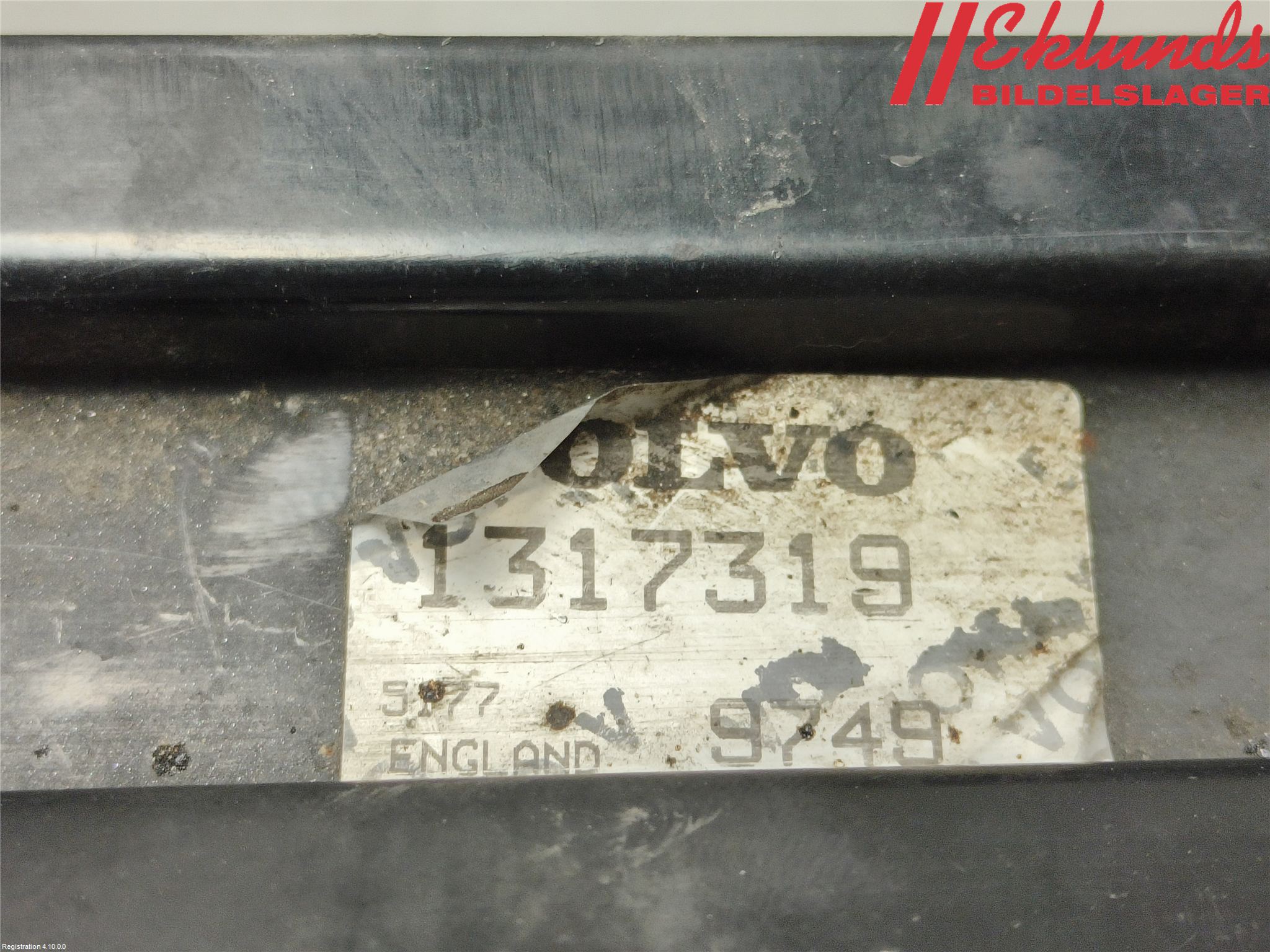 Volvo 940 91-98 Laddluft-Intercooler Kyl